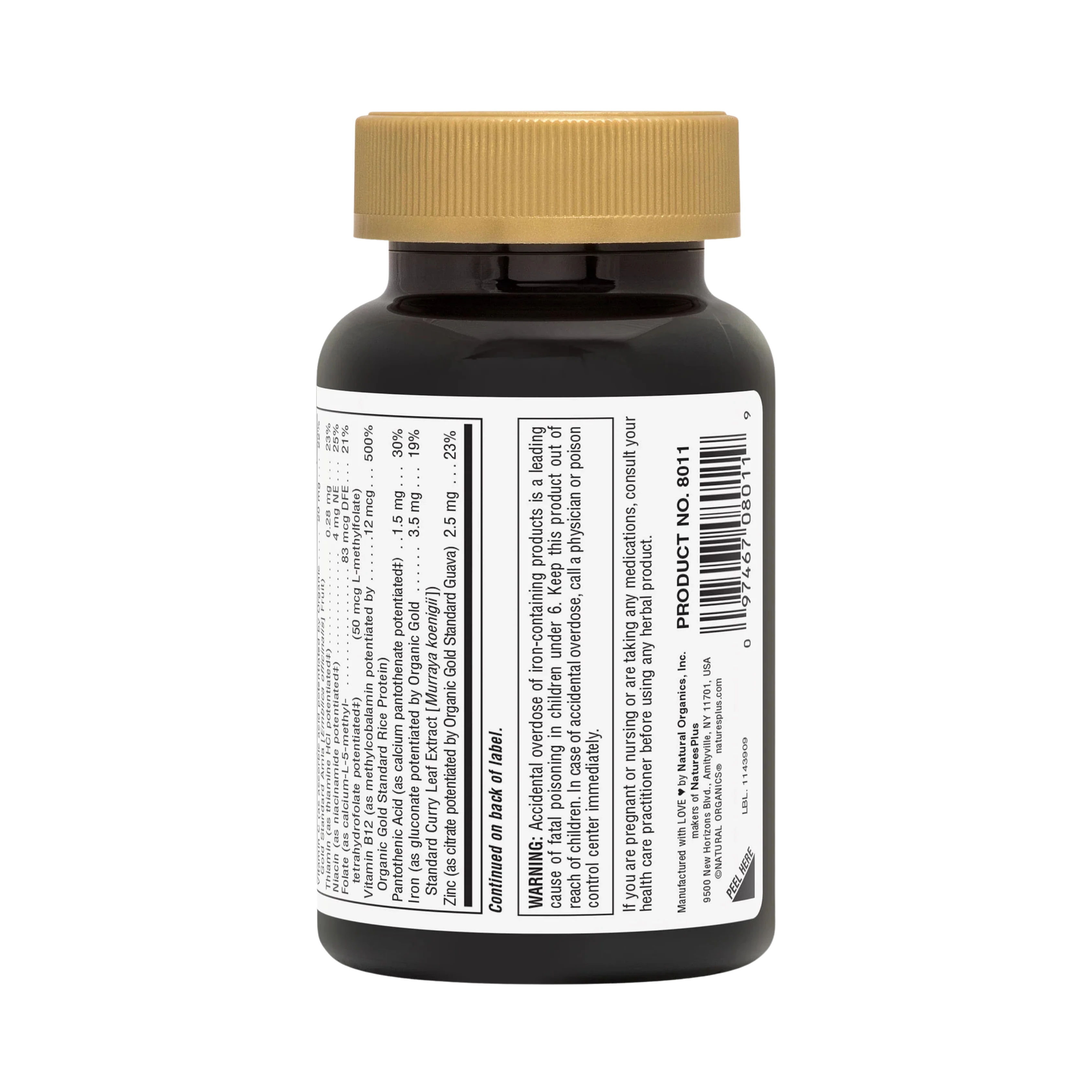 NaturesPlus, Ageloss Brain Support, 60 Veg Capsules