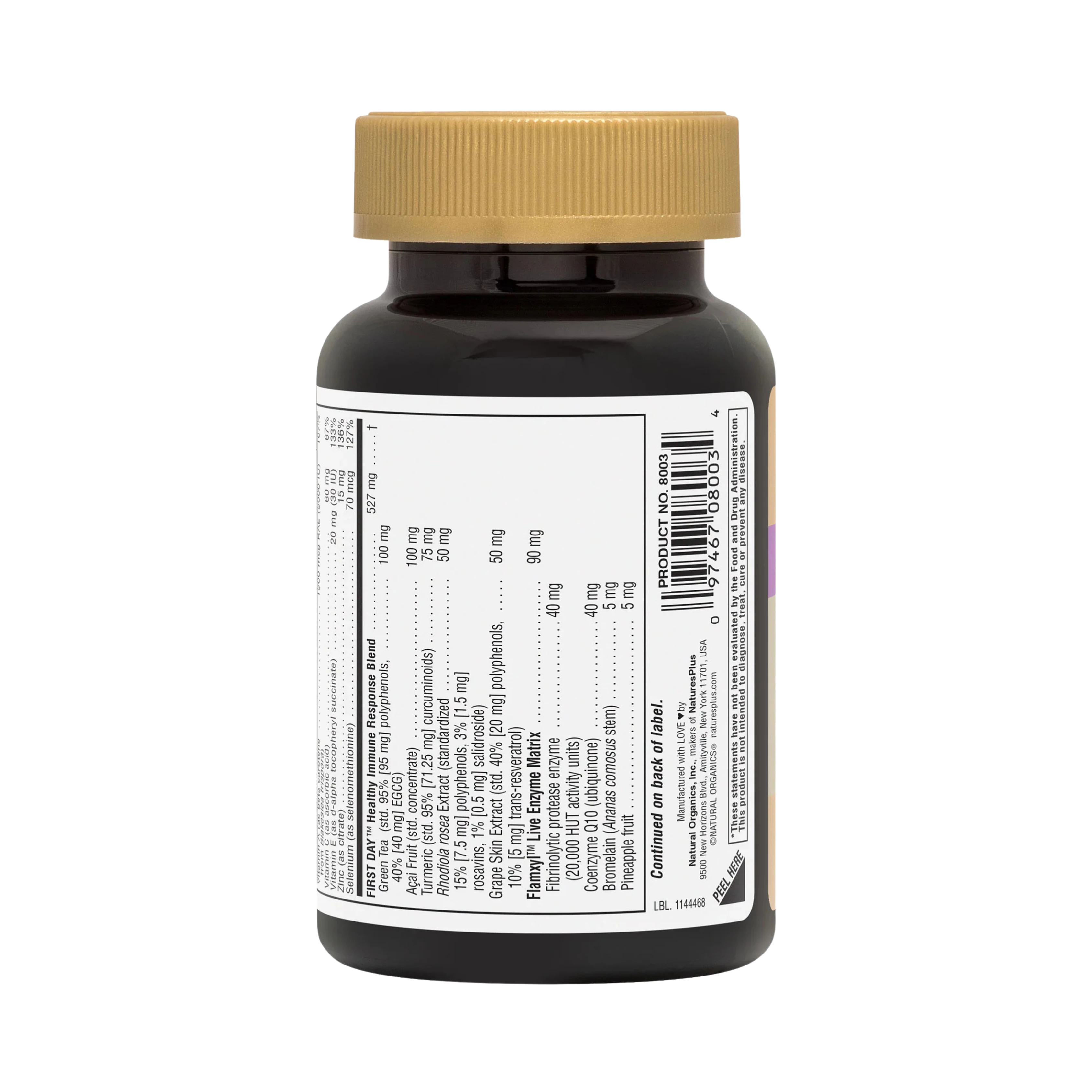 NaturesPlus, AgeLoss FIRST DAY Healthy Immune Response, 90 Tablets