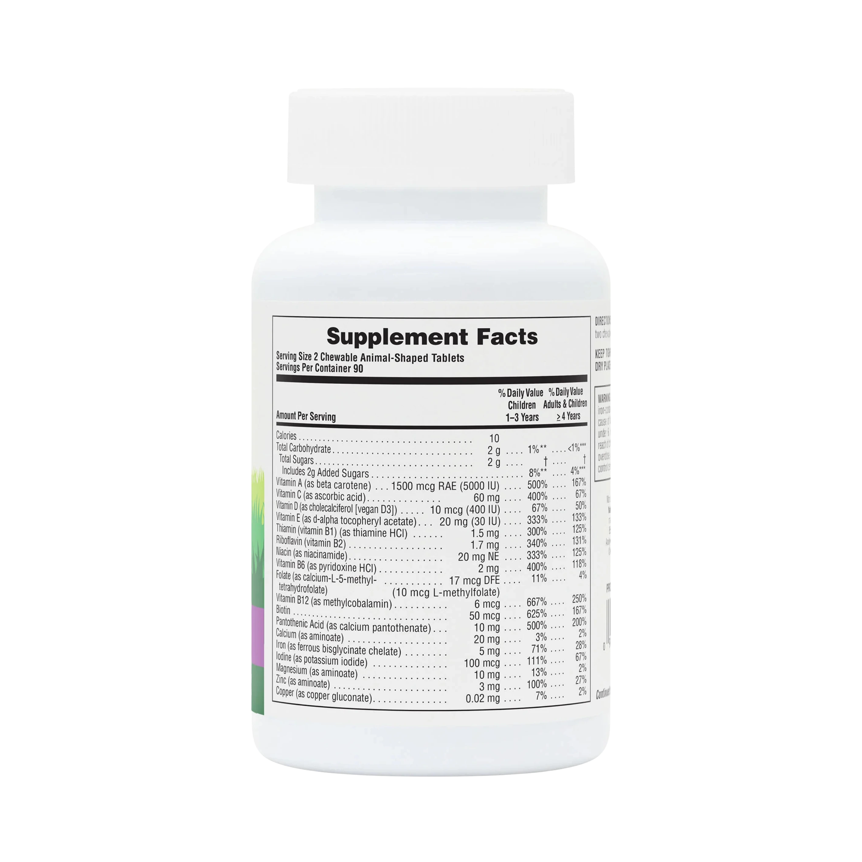NaturesPlus, Animal Parade, Children's Chewable Multivitamin, Grape, 180 Animal-Shaped Tablets