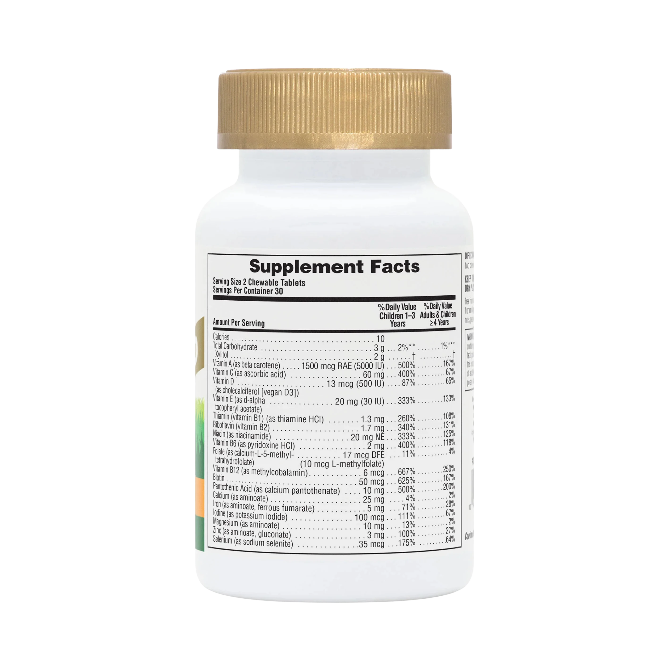 NaturesPlus, Animal Parade Gold, Children's Chewable Supplement, Cherry, Grape & Orange, 60 Animal-Shaped Tablets