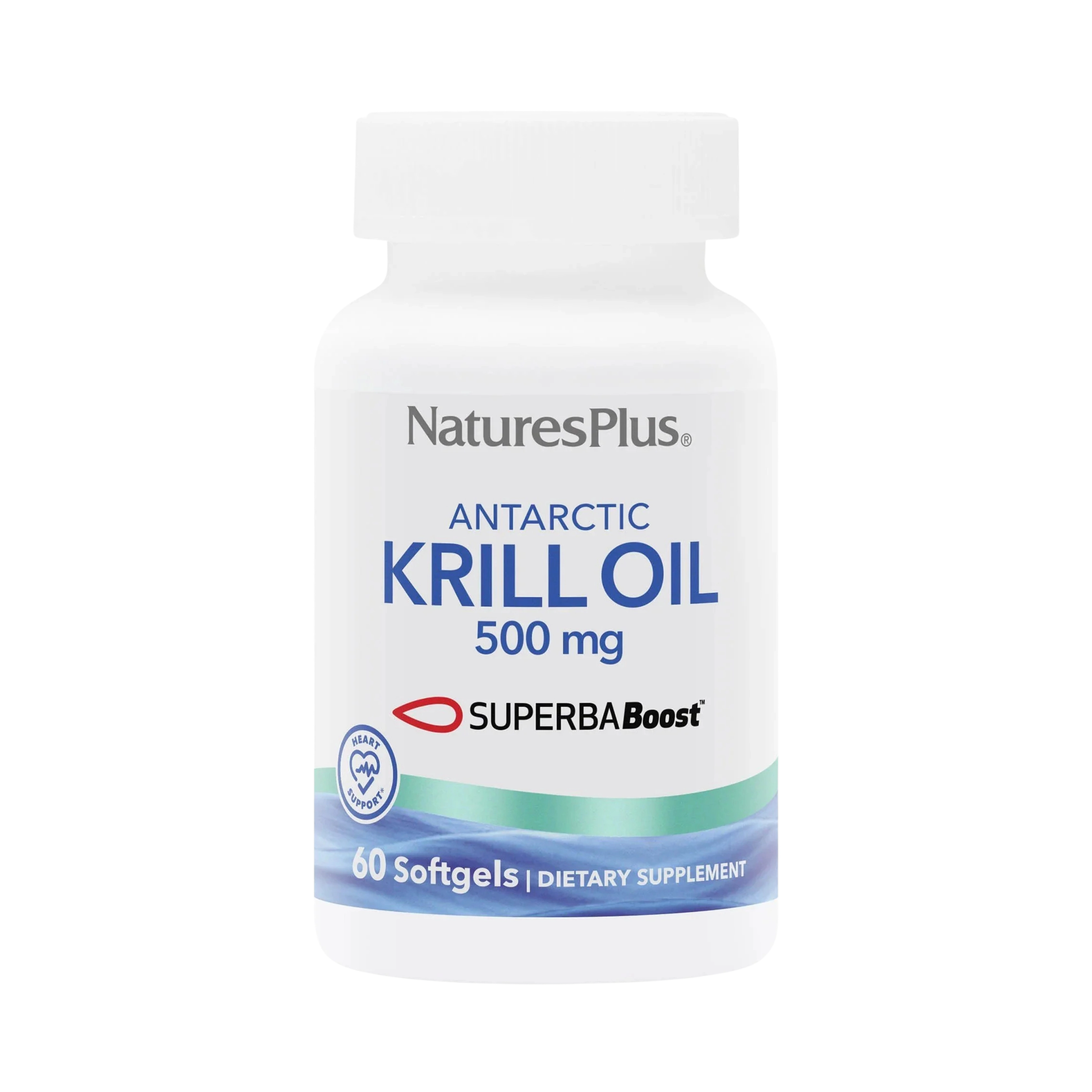 NaturesPlus, Antarctic Krill Oil, 500 Mg, 60 Softgels