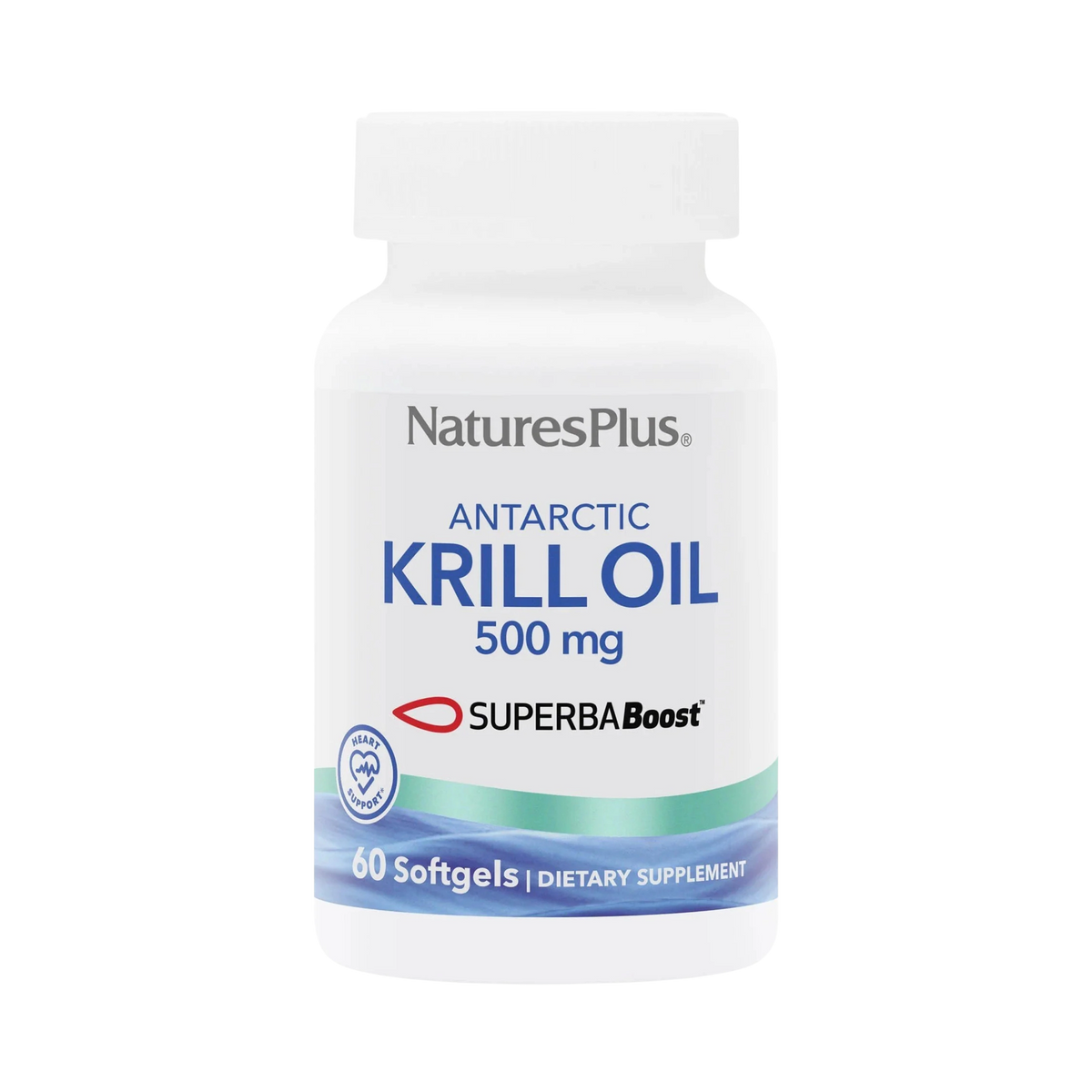 NaturesPlus, Antarctic Krill Oil, 500 Mg, 60 Softgels