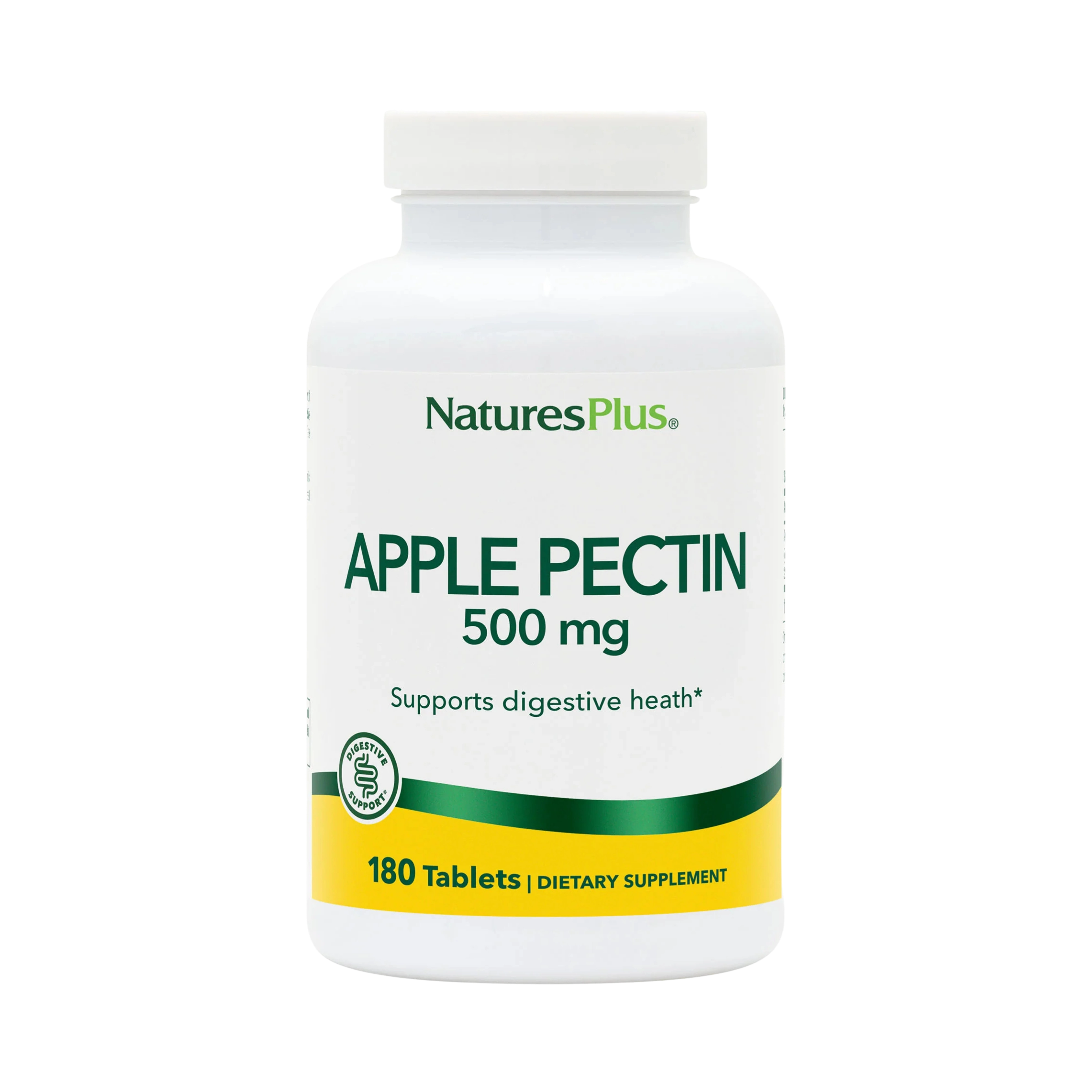 NaturesPlus, Apple Pectin, 500 Mg, 180 Tablets