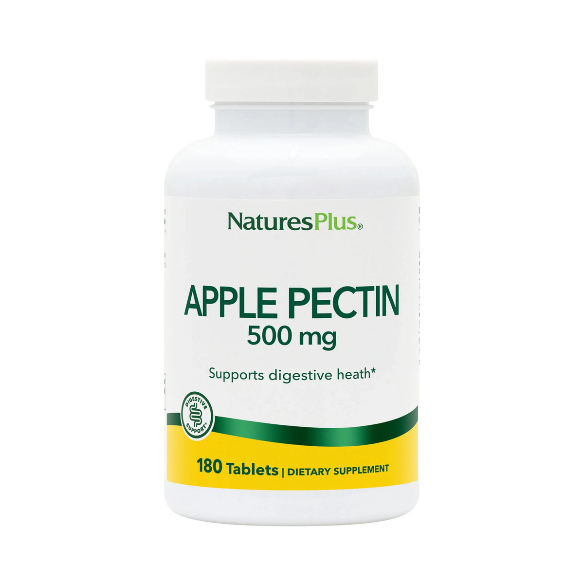 NaturesPlus, Apple Pectin, 500 Mg, 180 Tablets