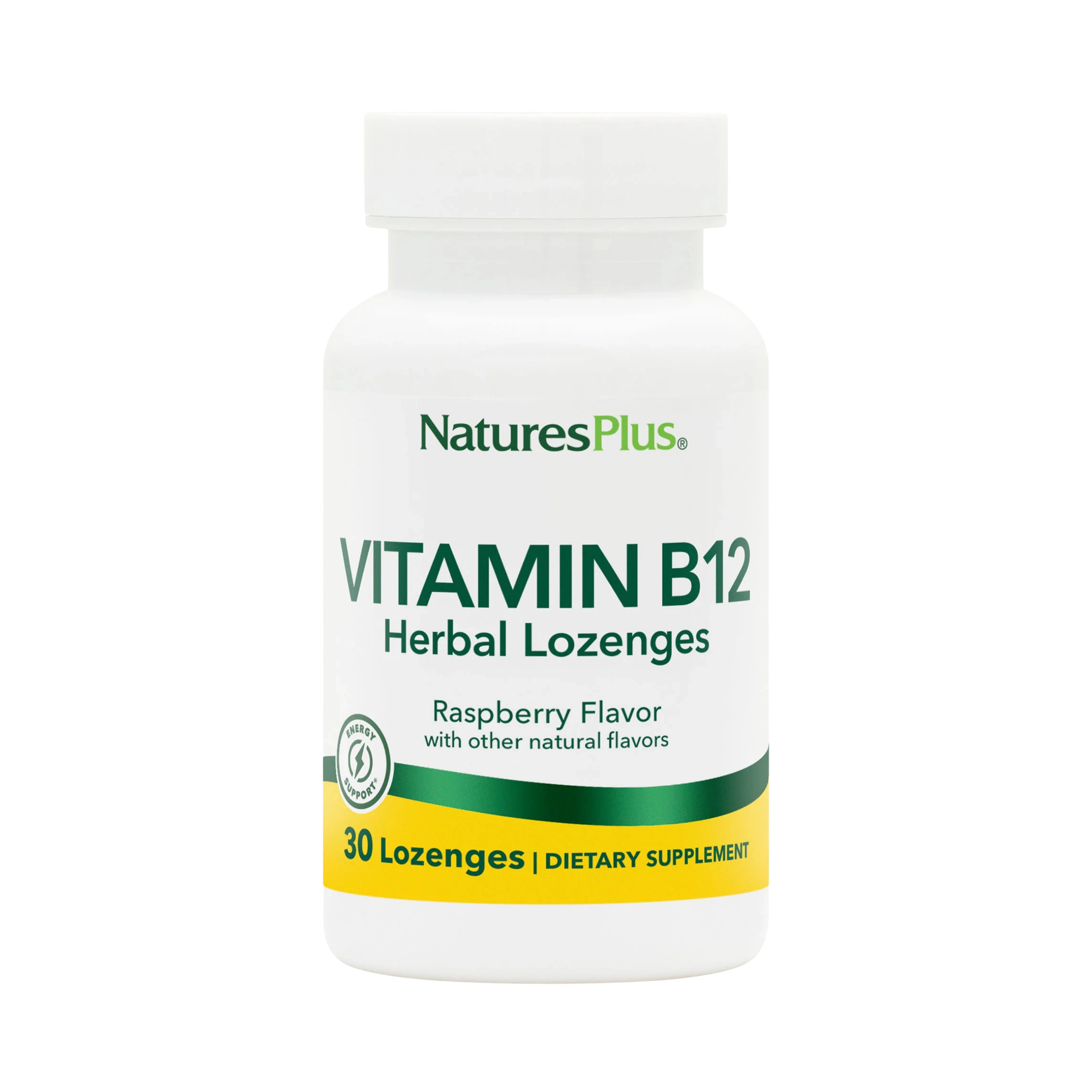 NaturesPlus, B-12 Herbal, 30 Lozenge