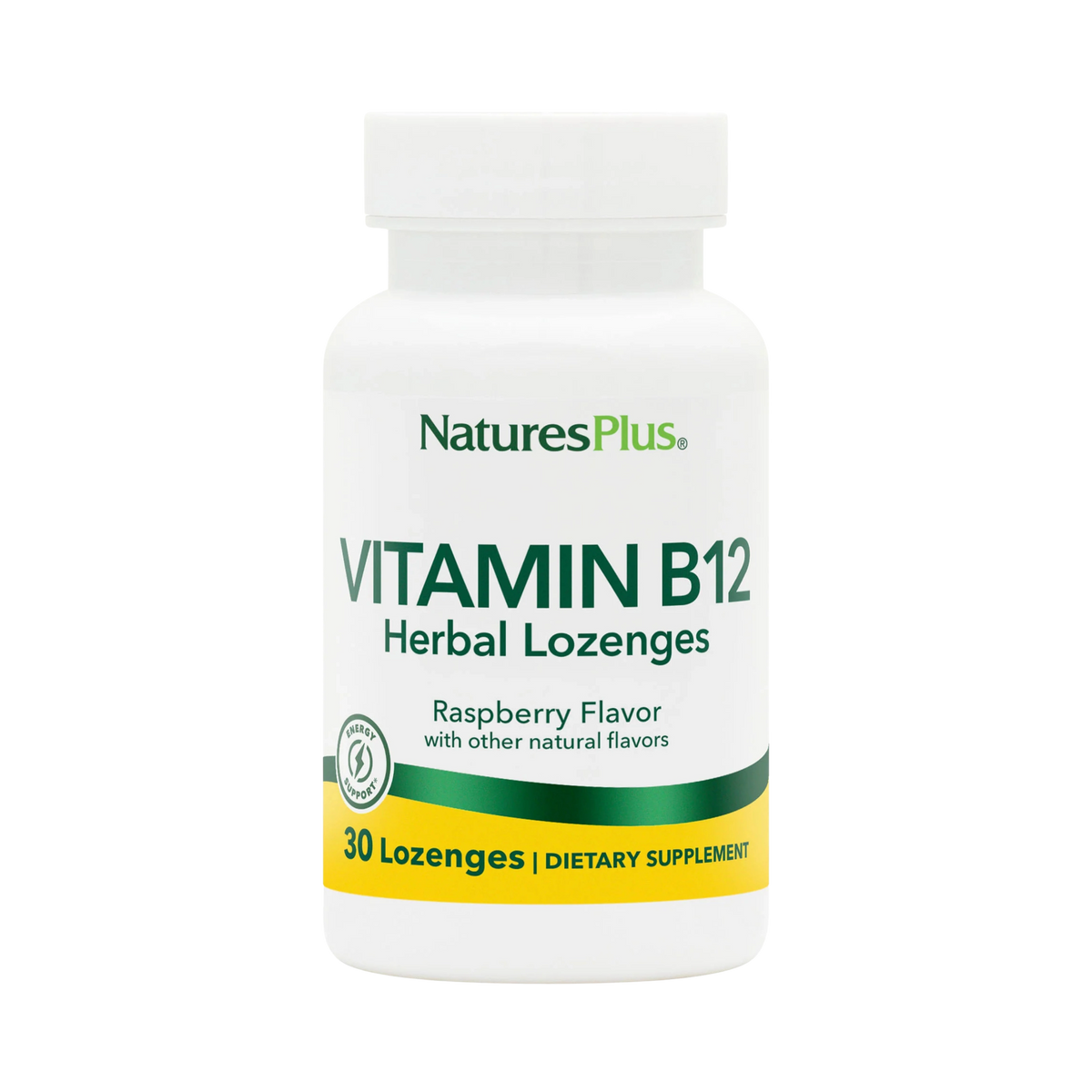 NaturesPlus, B-12 Herbal, 30 Lozenge