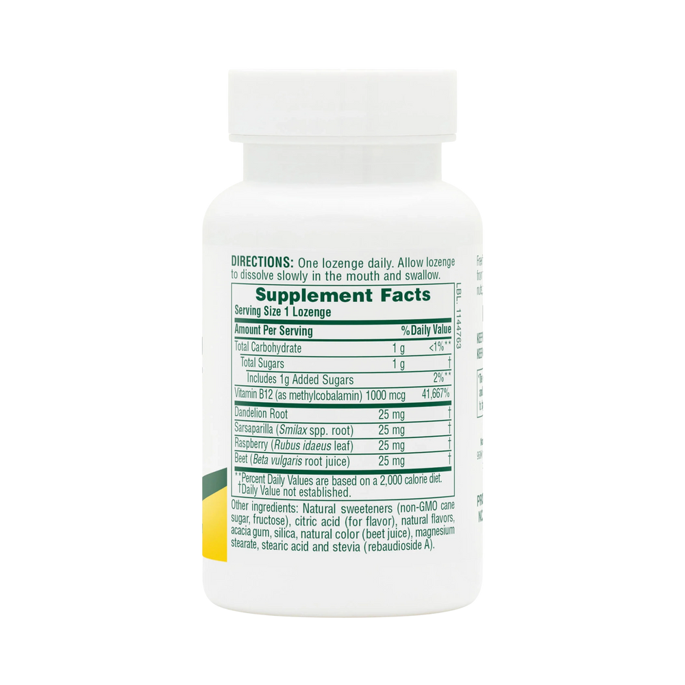 NaturesPlus, B-12 Herbal, 30 Lozenge