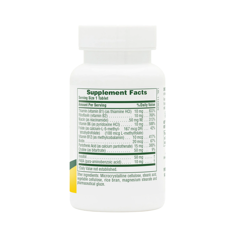 NaturesPlus, B-Complex with Rice Bran, 90 Tablets