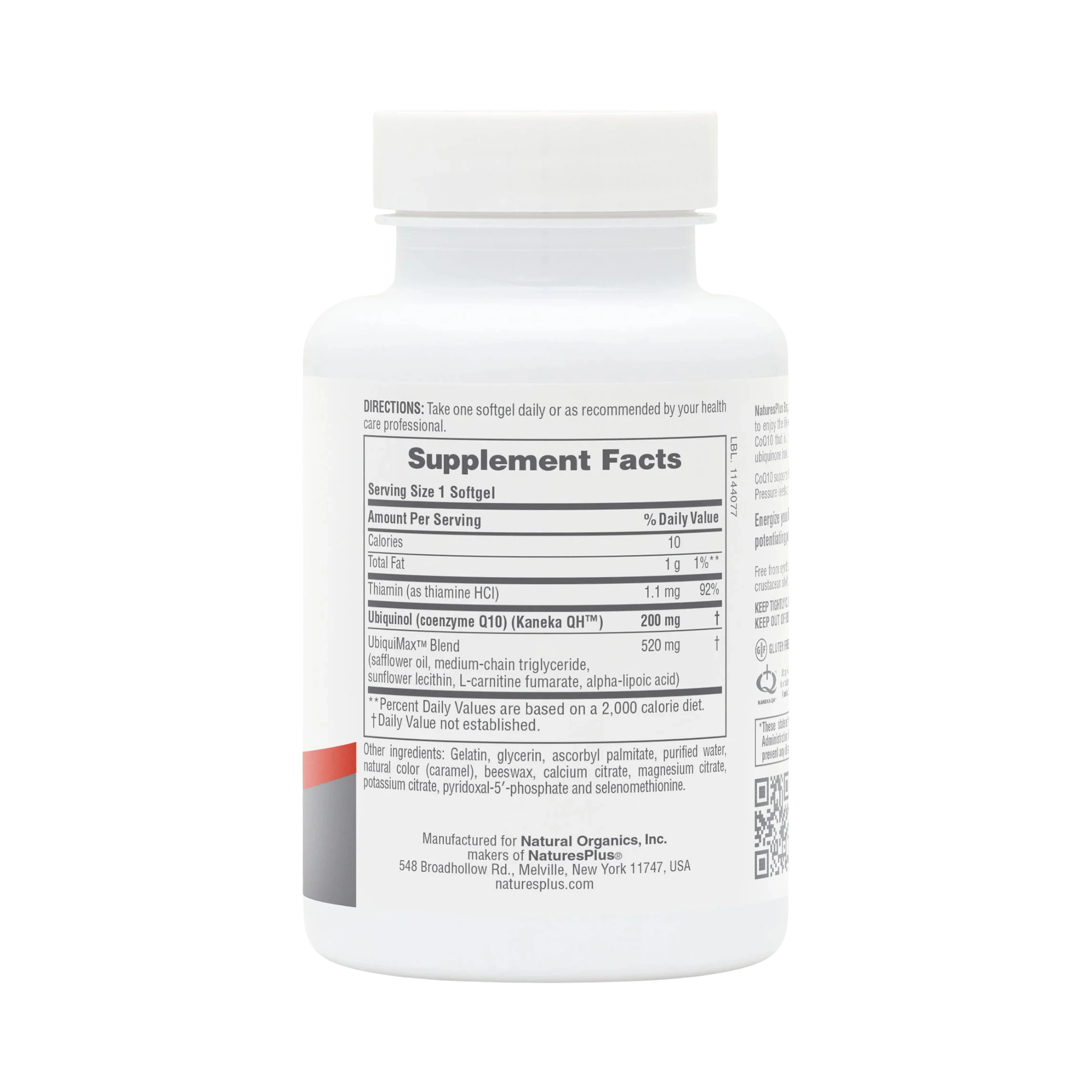 NaturesPlus, Beyond CoQ10 Ubiquinol, 200 Mg, 30 Softgels
