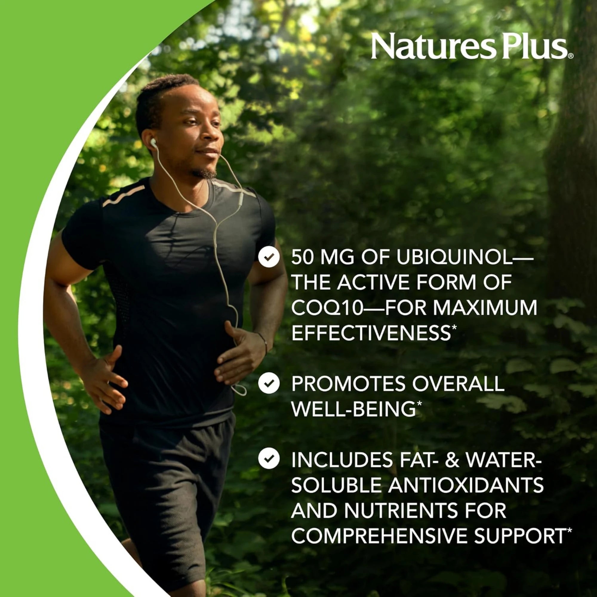 NaturesPlus, Beyond CoQ10 Ubiquinol, 50 Mg, 30 Softgels