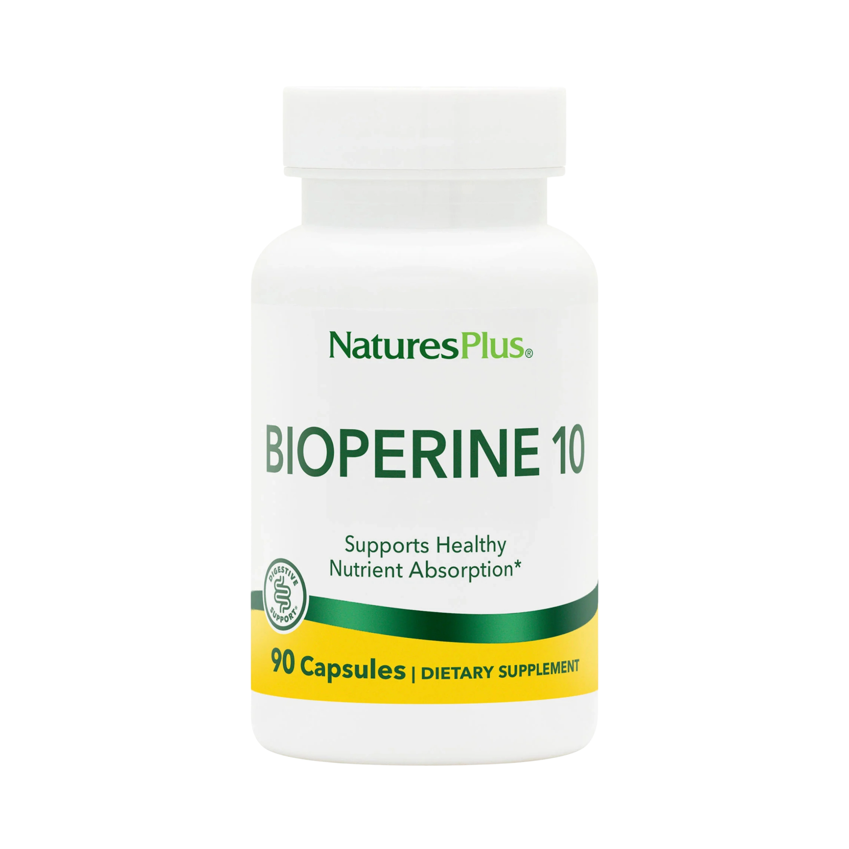NaturesPlus, Bioperine 10, 90 Capsules