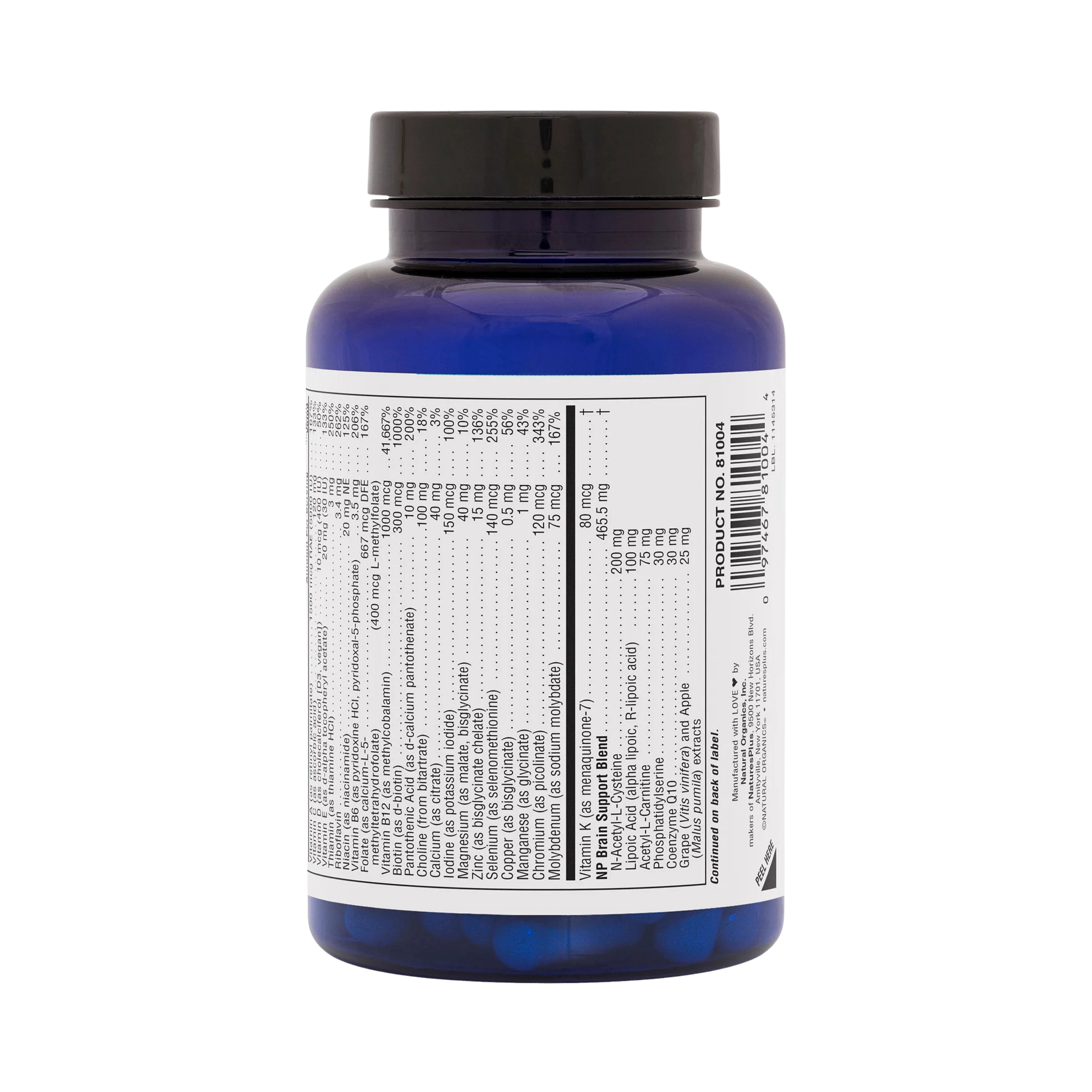 NaturesPlus, BrainCeutix Boost, 90 Capsules