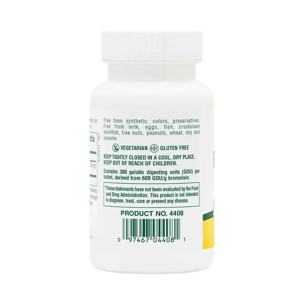 NaturesPlus, Bromelain, 500 Mg, 60 Tablets