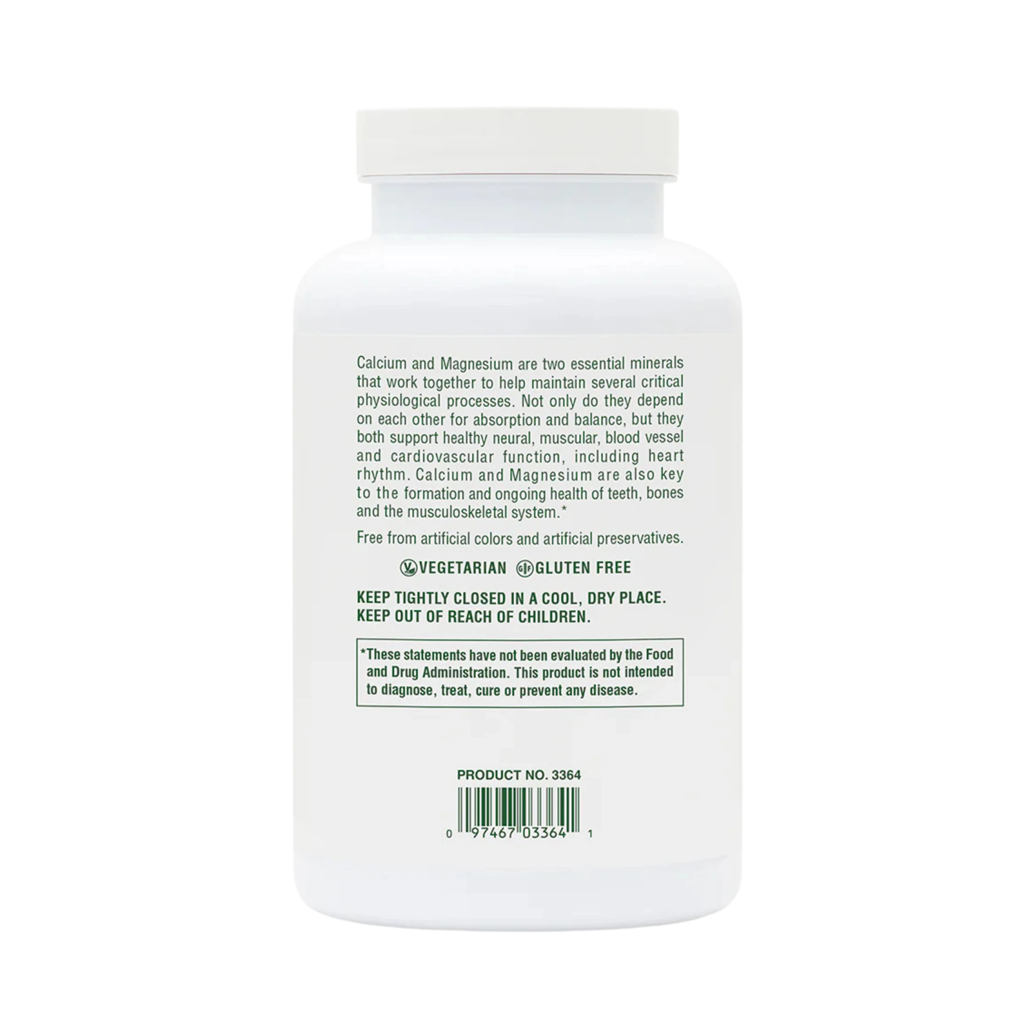 NaturesPlus, Cal/Mag, 180 Tablets