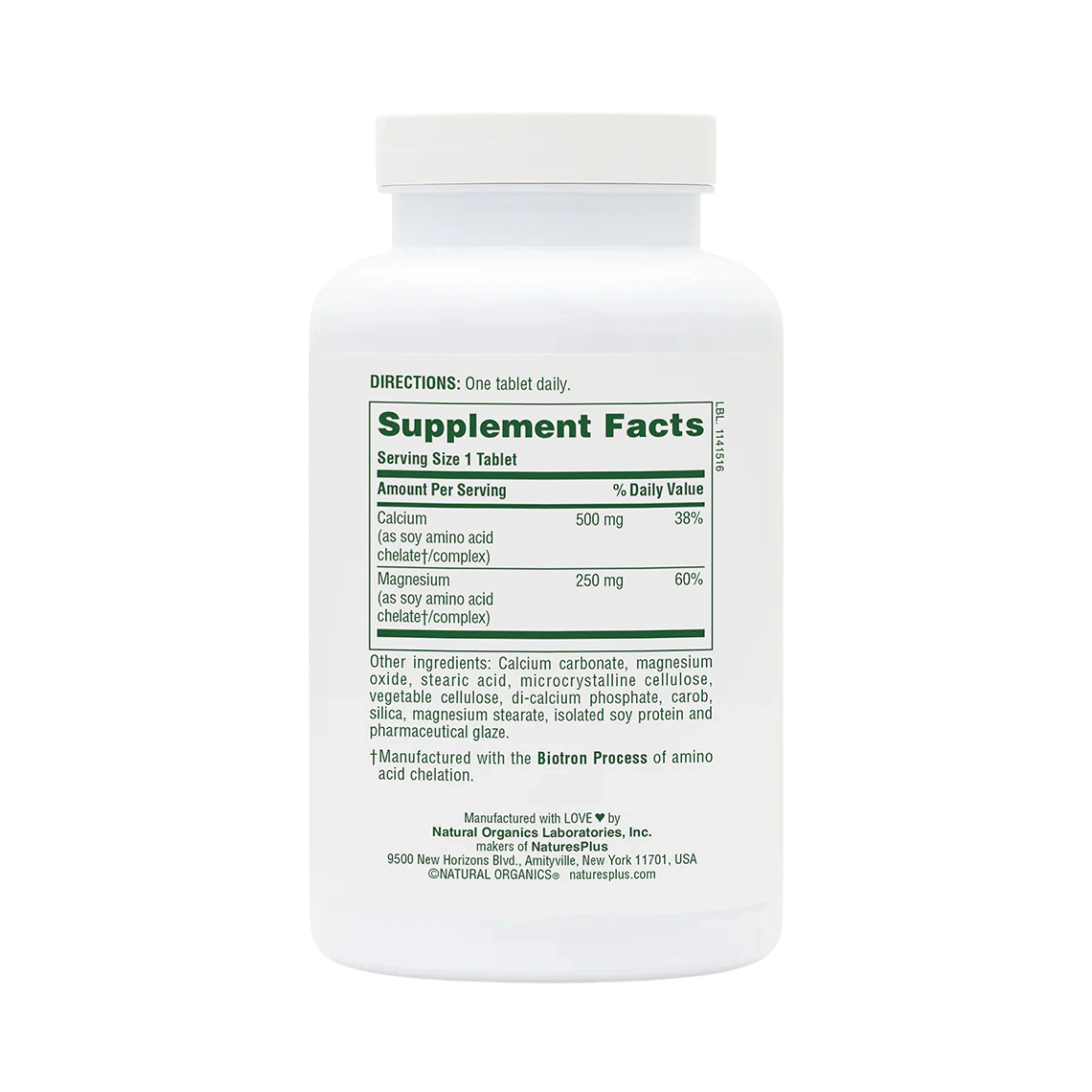 NaturesPlus, Cal/Mag, 180 Tablets