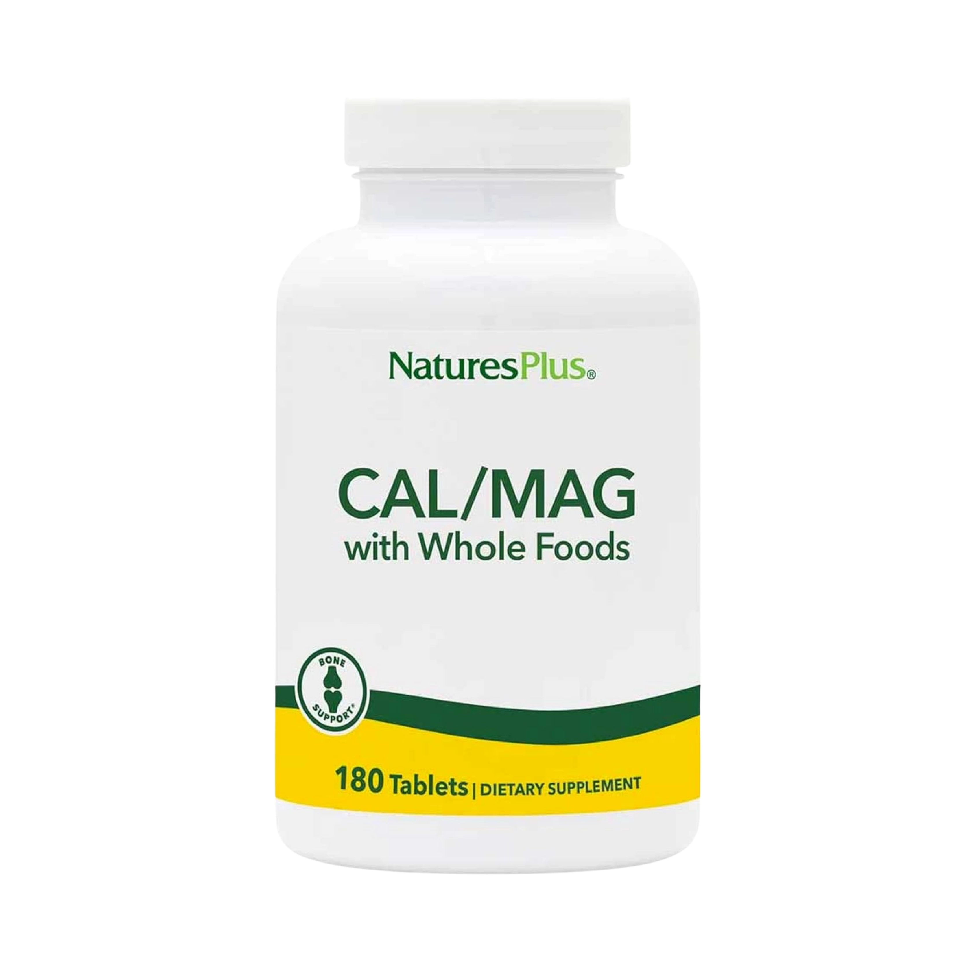 NaturesPlus, Cal/Mag with Whole Foods, 180 Tablets