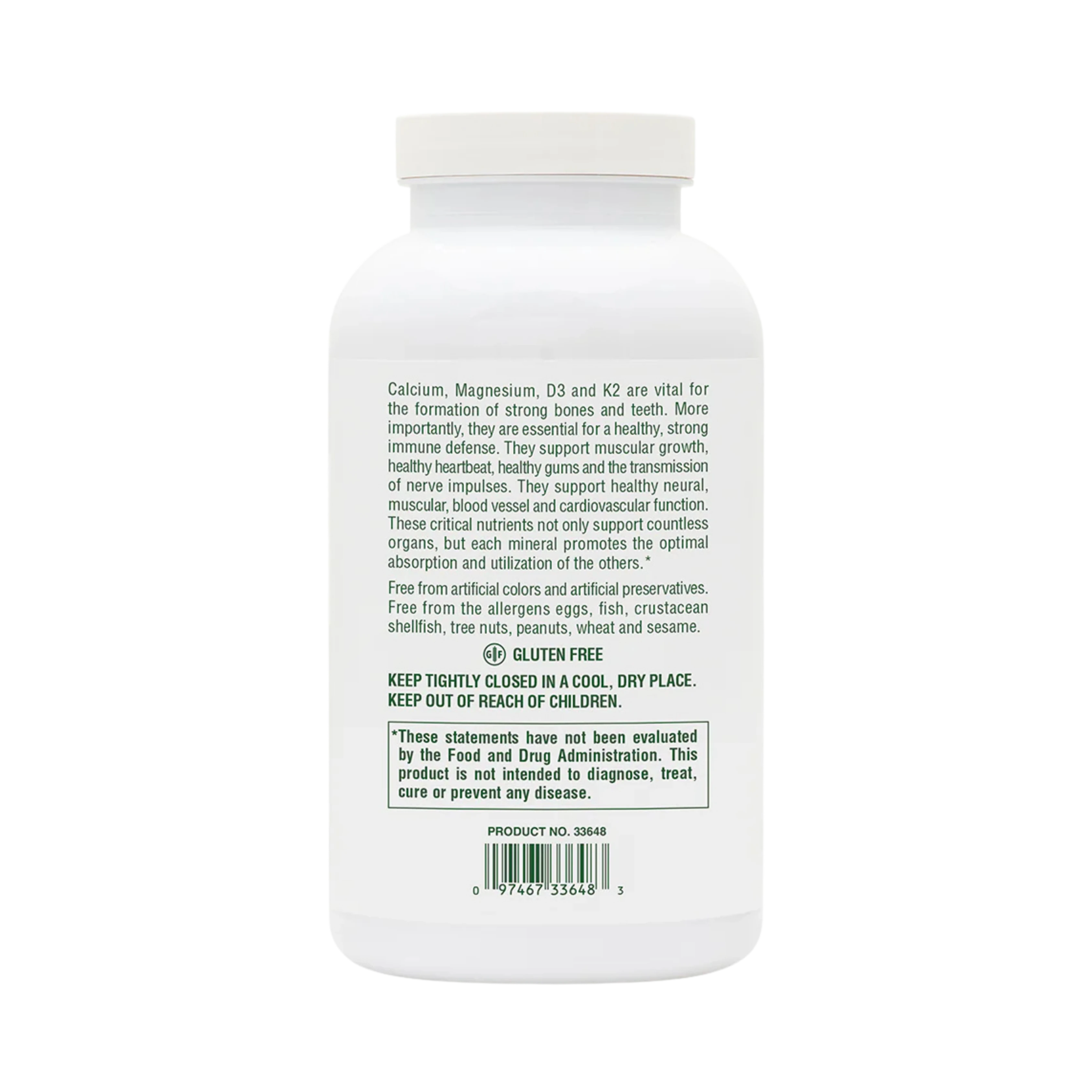 NaturesPlus, Chewable Cal/Mag/Vit D3, Chocolate, 60 Chewable Tablets