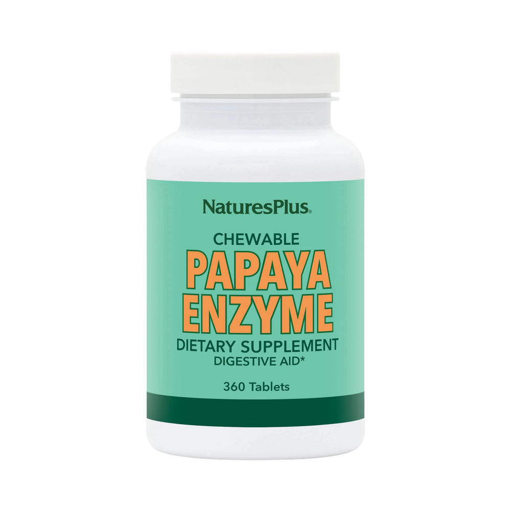 NaturesPlus, Chewable Papaya Enzyme, 360 Tablets