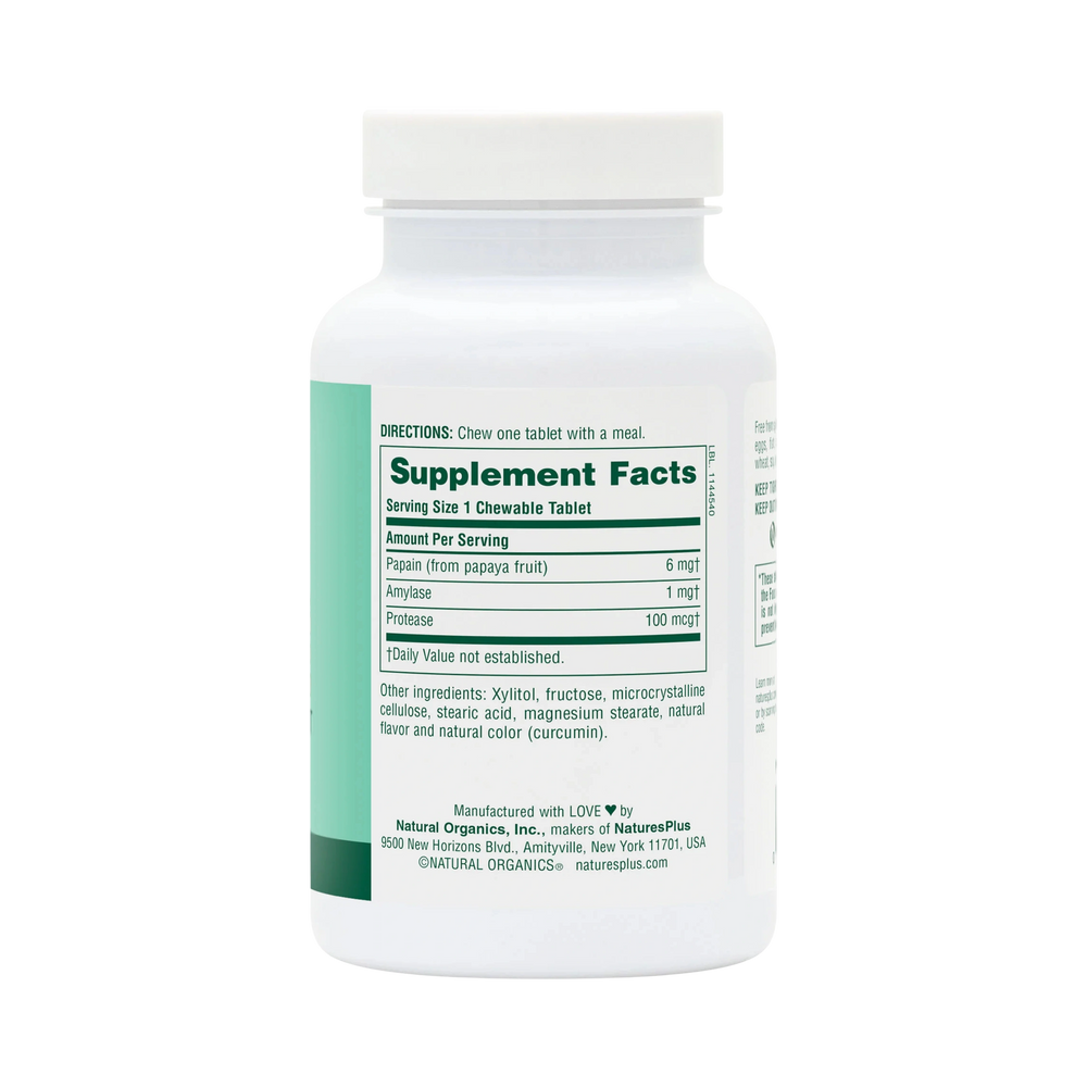 NaturesPlus, Chewable Papaya Enzyme, 360 Tablets