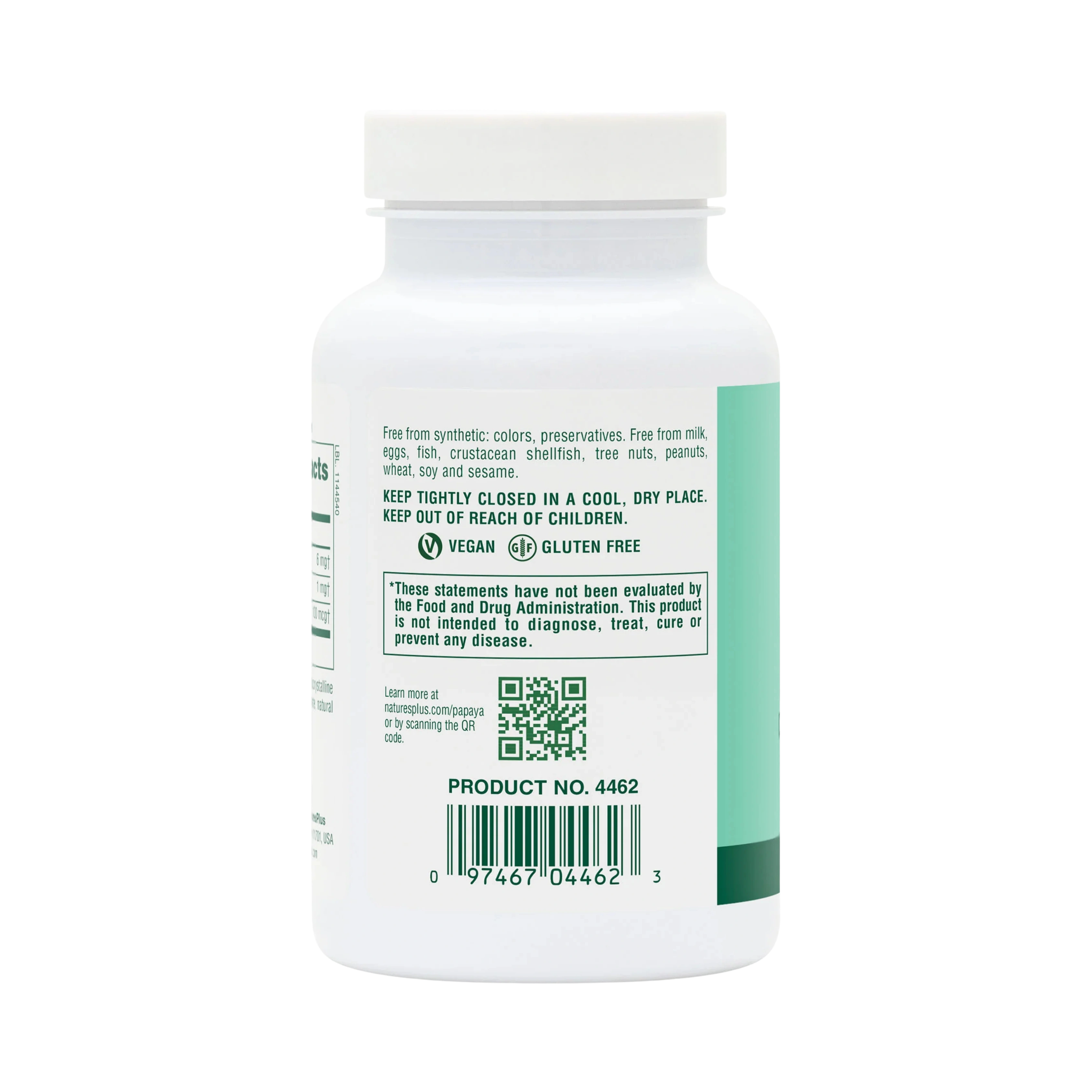 NaturesPlus, Chewable Papaya Enzyme, 360 Tablets