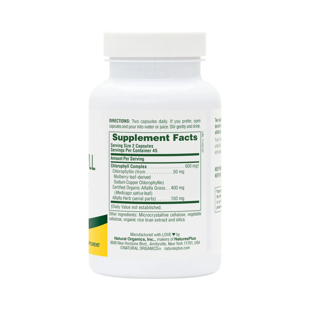 NaturesPlus, Chlorophyll Complex, 90 Capsules