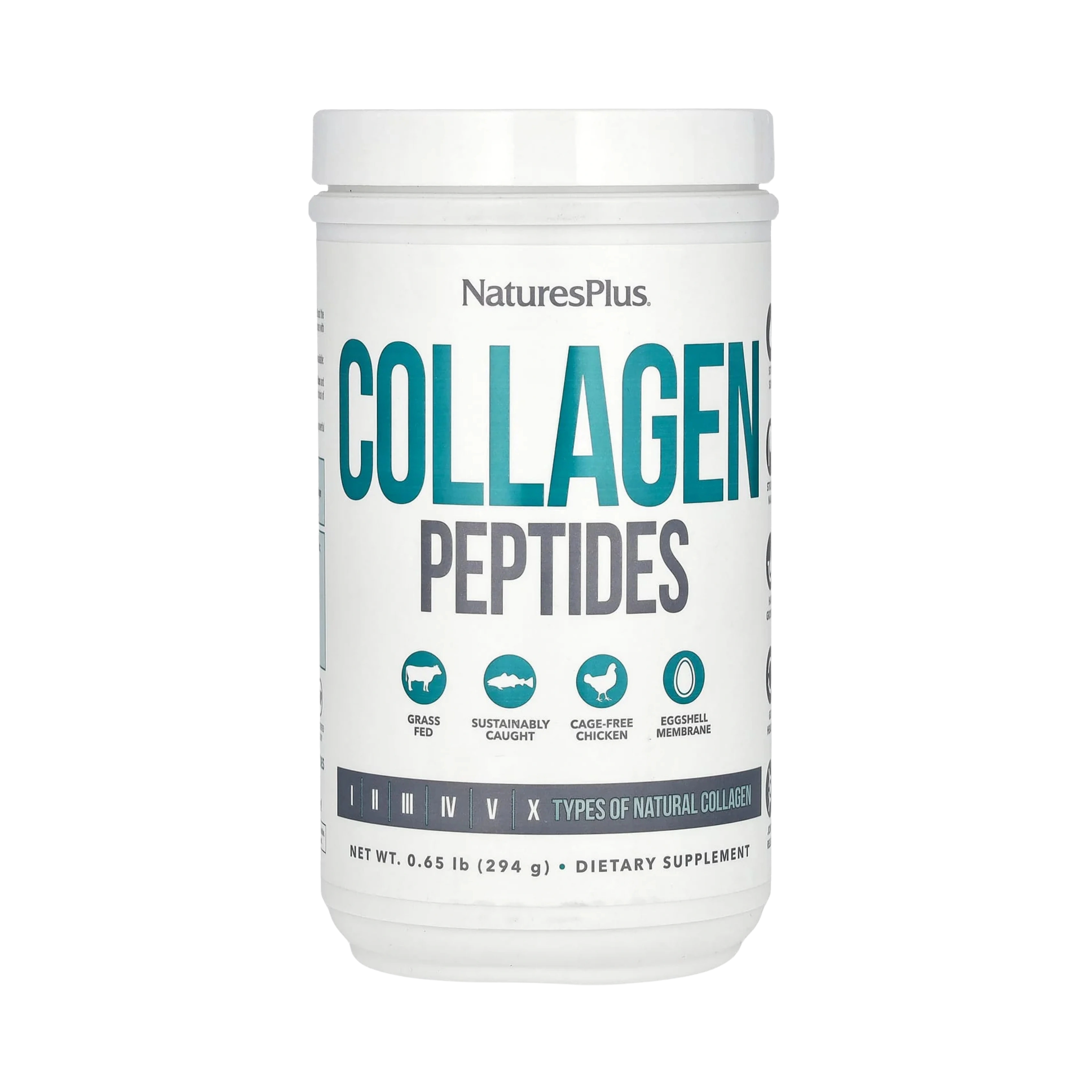NaturesPlus, Collagen Peptides, 0.65 Lb