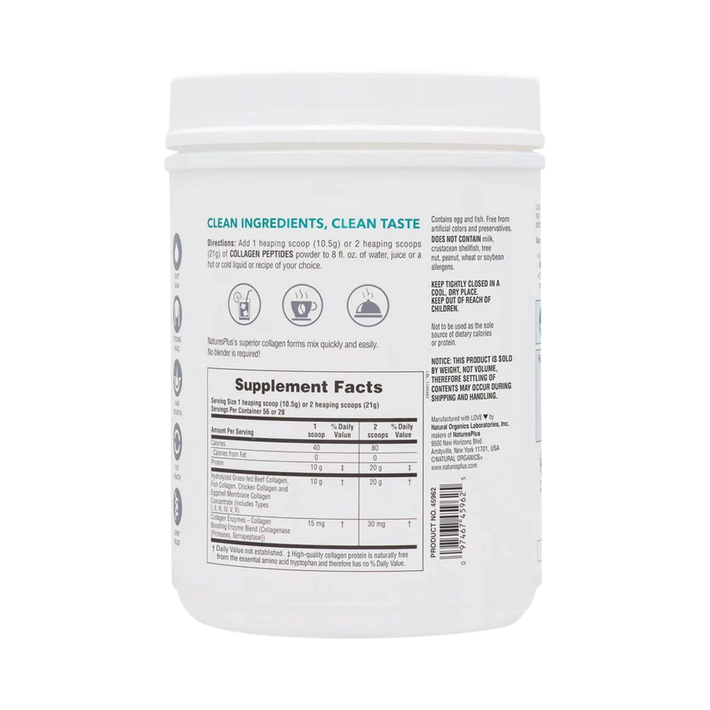 NaturesPlus, Collagen Peptides, 1.3 Lbs