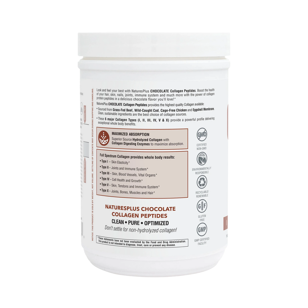 NaturesPlus, Collagen Peptides, Chocolate, 0.83 Lb
