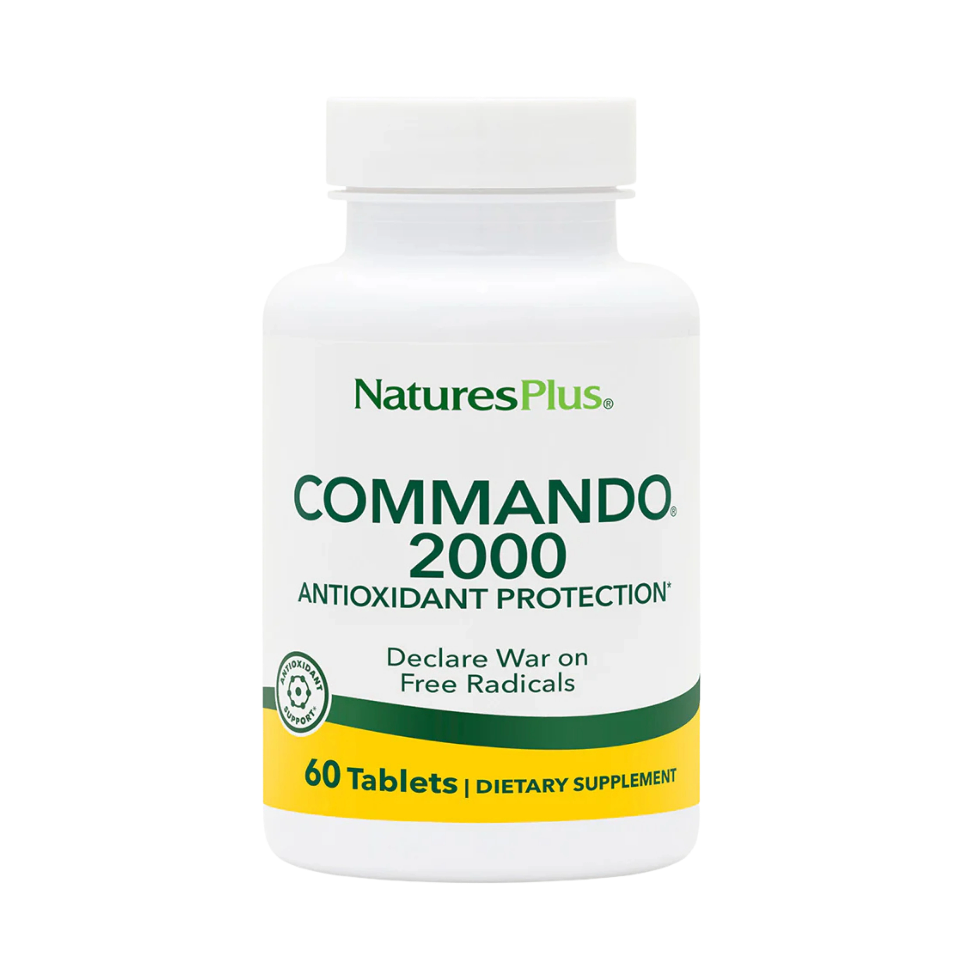 NaturesPlus, Commando 2000, 60 Tablets