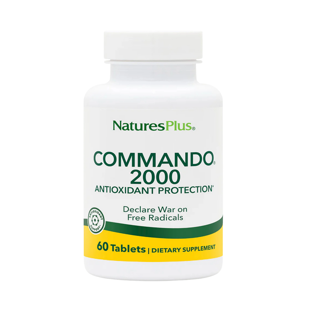 NaturesPlus, Commando 2000, 60 Tablets