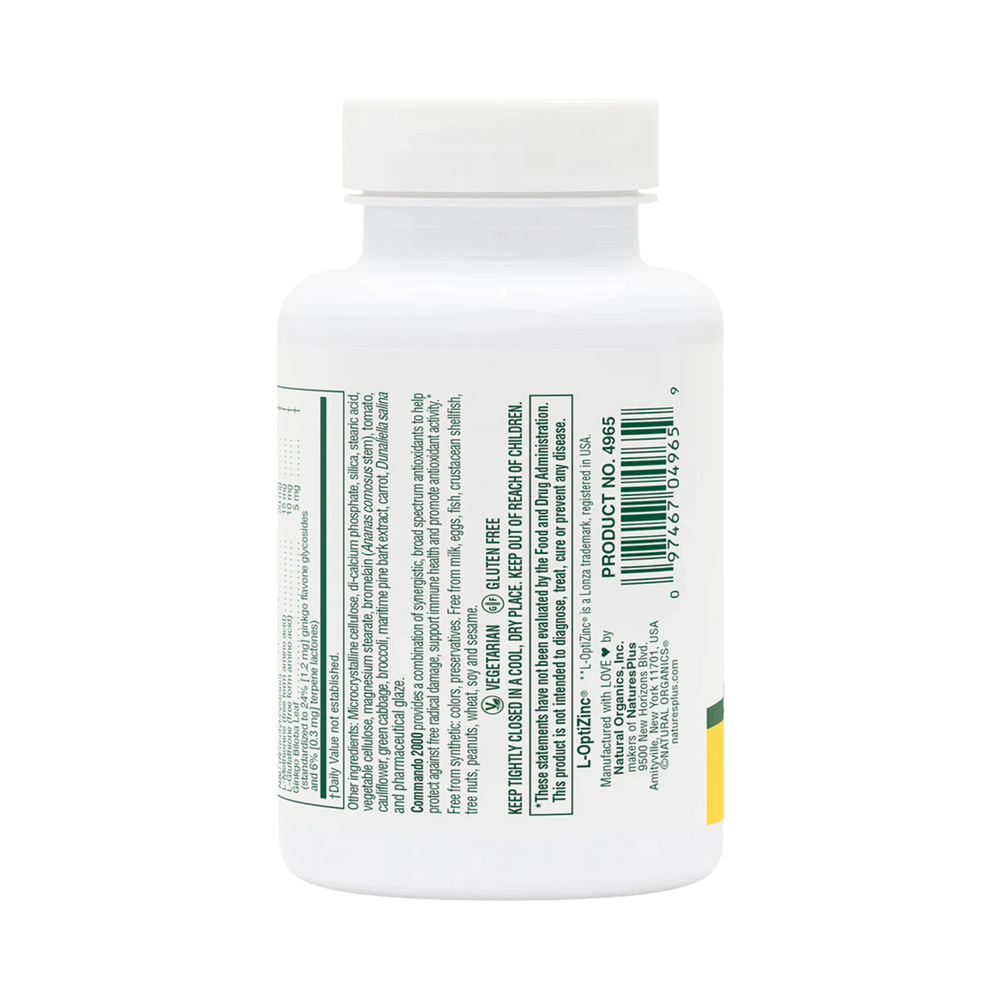NaturesPlus, Commando 2000, 60 Tablets