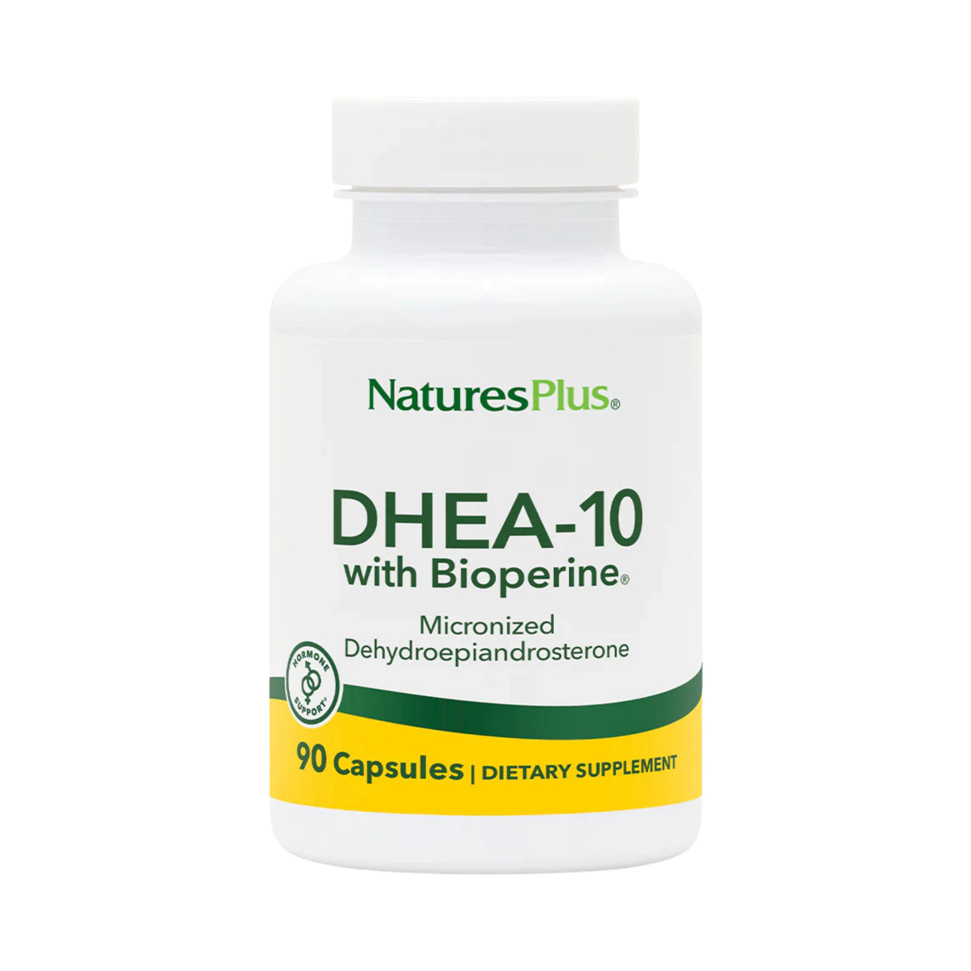 NaturesPlus, DHEA-10 With Bioperine, 90 Capsules
