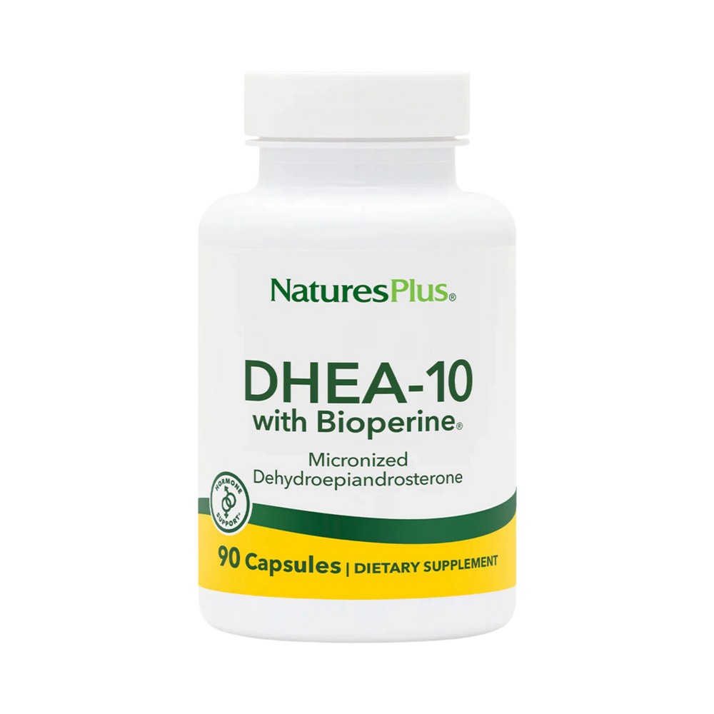 NaturesPlus, DHEA-10 With Bioperine, 90 Capsules