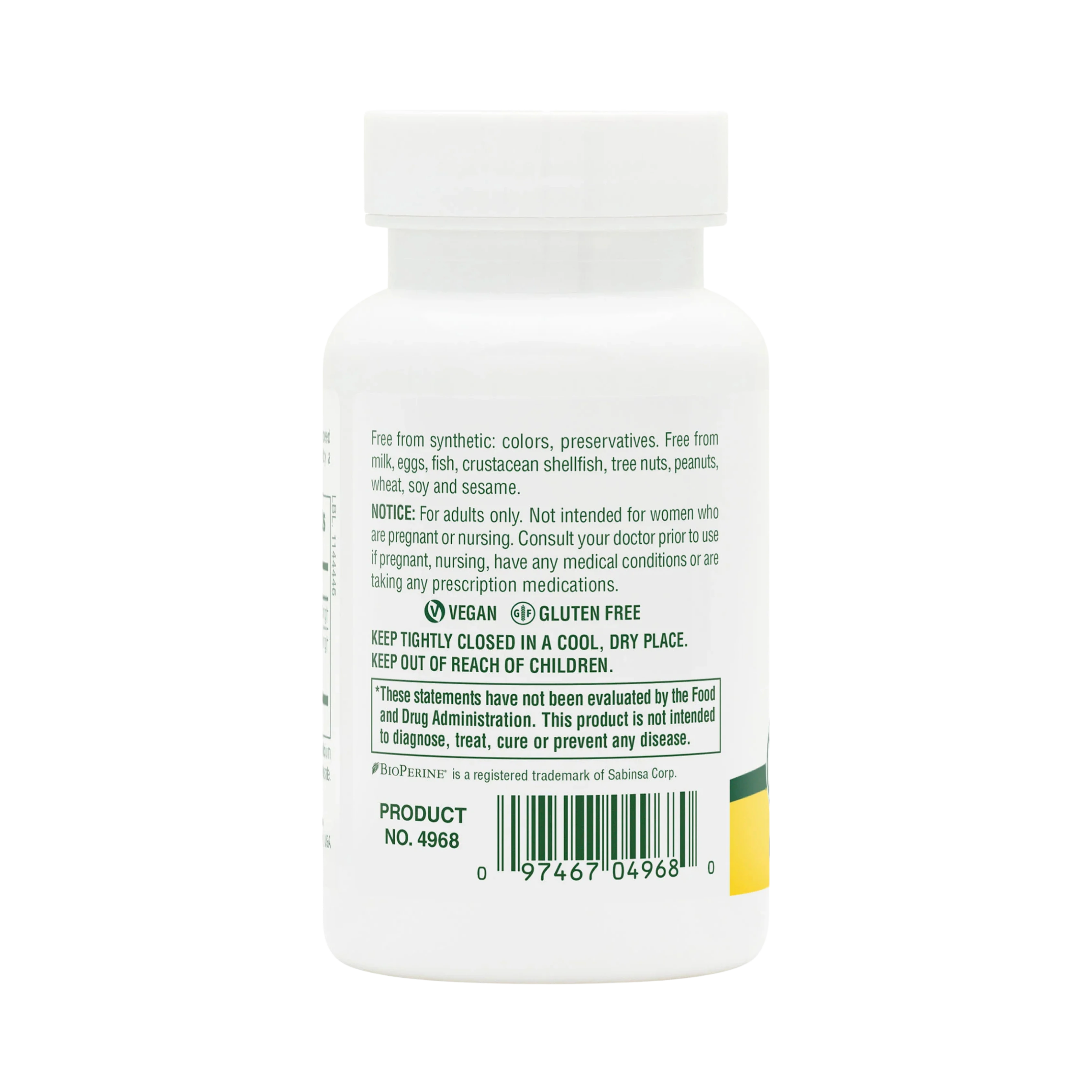 NaturesPlus, DHEA-25 with Bioperine, 60 Capsules
