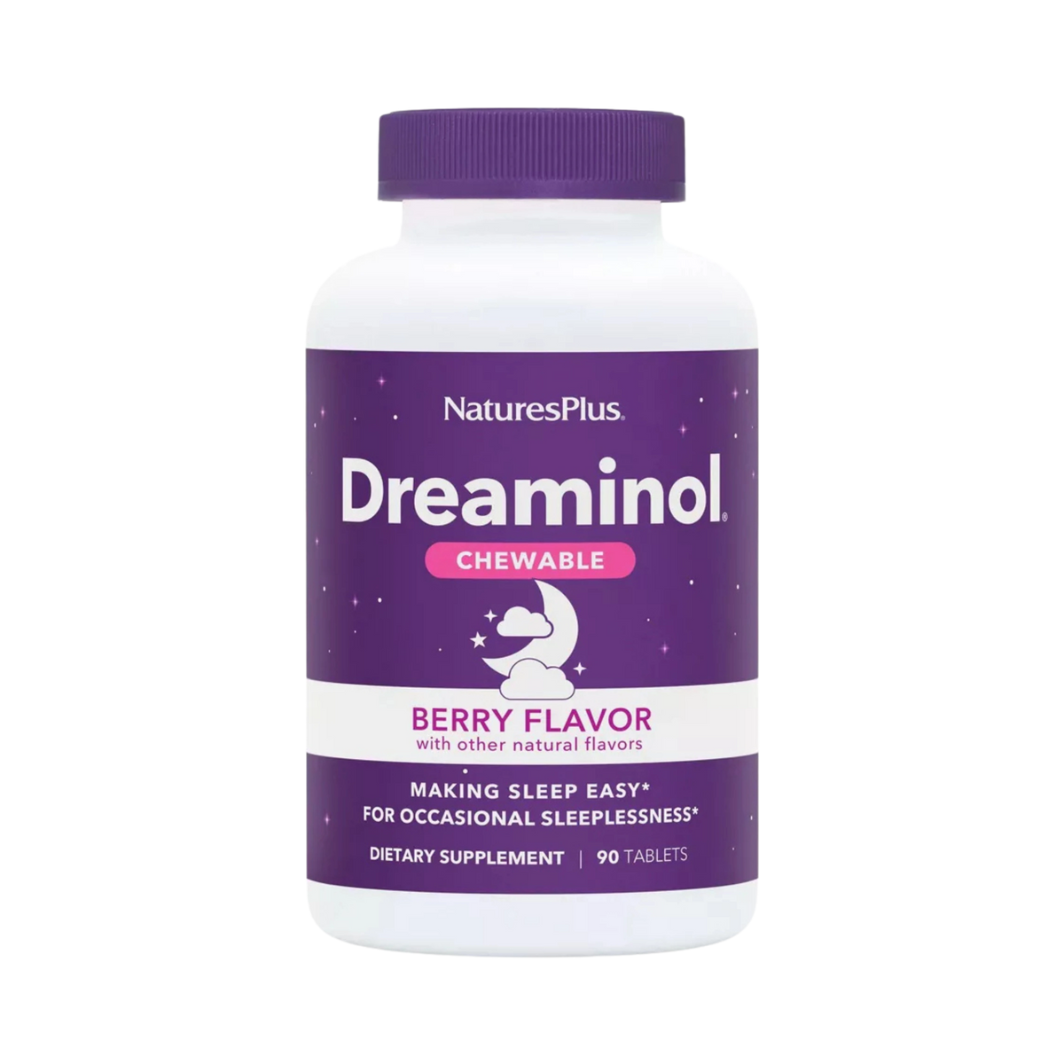 NaturesPlus, Dreaminol-Sleep Chewable-Berry Flavor, 90 Chewable
