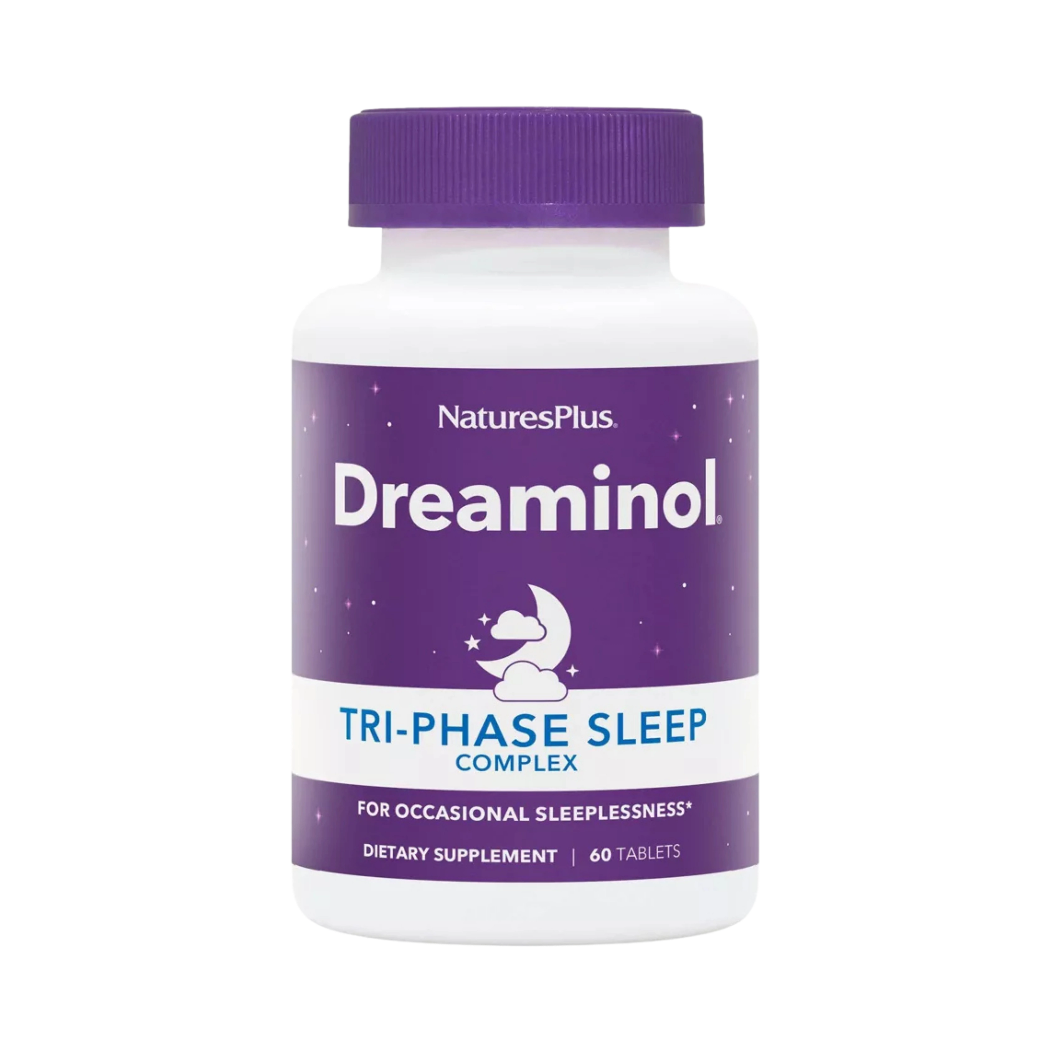 NaturesPlus, Dreaminol, Tri-Phase Sleep Complex, 60 Tablets
