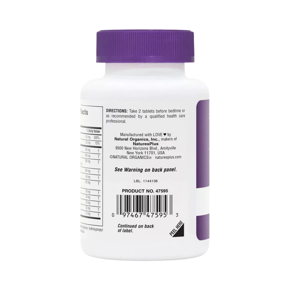 NaturesPlus, Dreaminol, Tri-Phase Sleep Complex, 60 Tablets