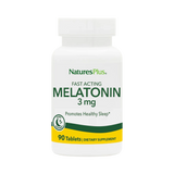 NaturesPlus, Fast Acting Melatonin, 3 Mg, 90 Tablets