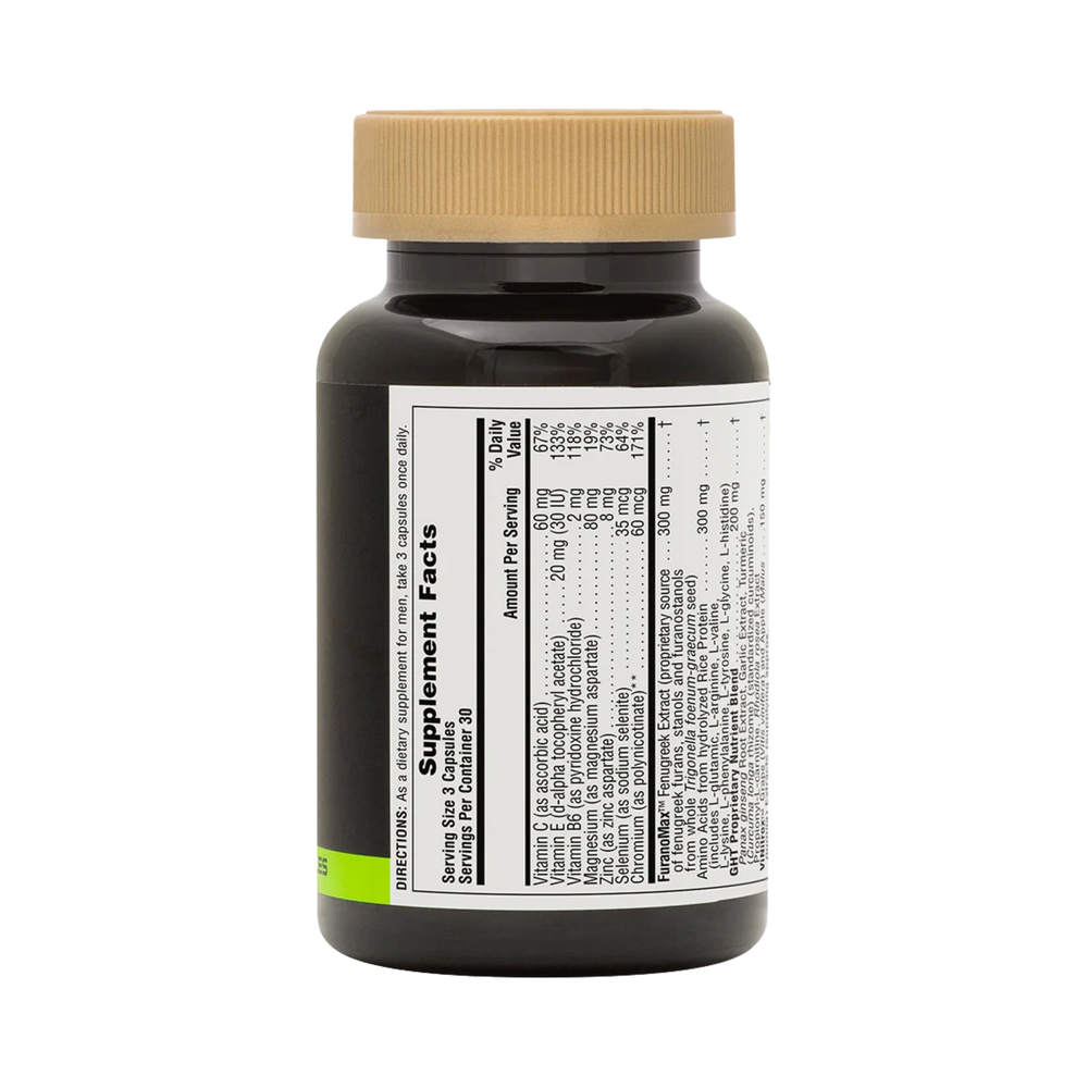 NaturesPlus, GHT Male, Human Growth Hormone And Testosterone Support For Men, 90 Vegetarian Capsules