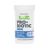 NaturesPlus, GI Natural, Probiotic Men, 60 Billion CFU, 30 Capsules