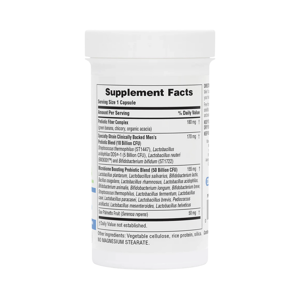 NaturesPlus, GI Natural, Probiotic Men, 60 Billion CFU, 30 Capsules