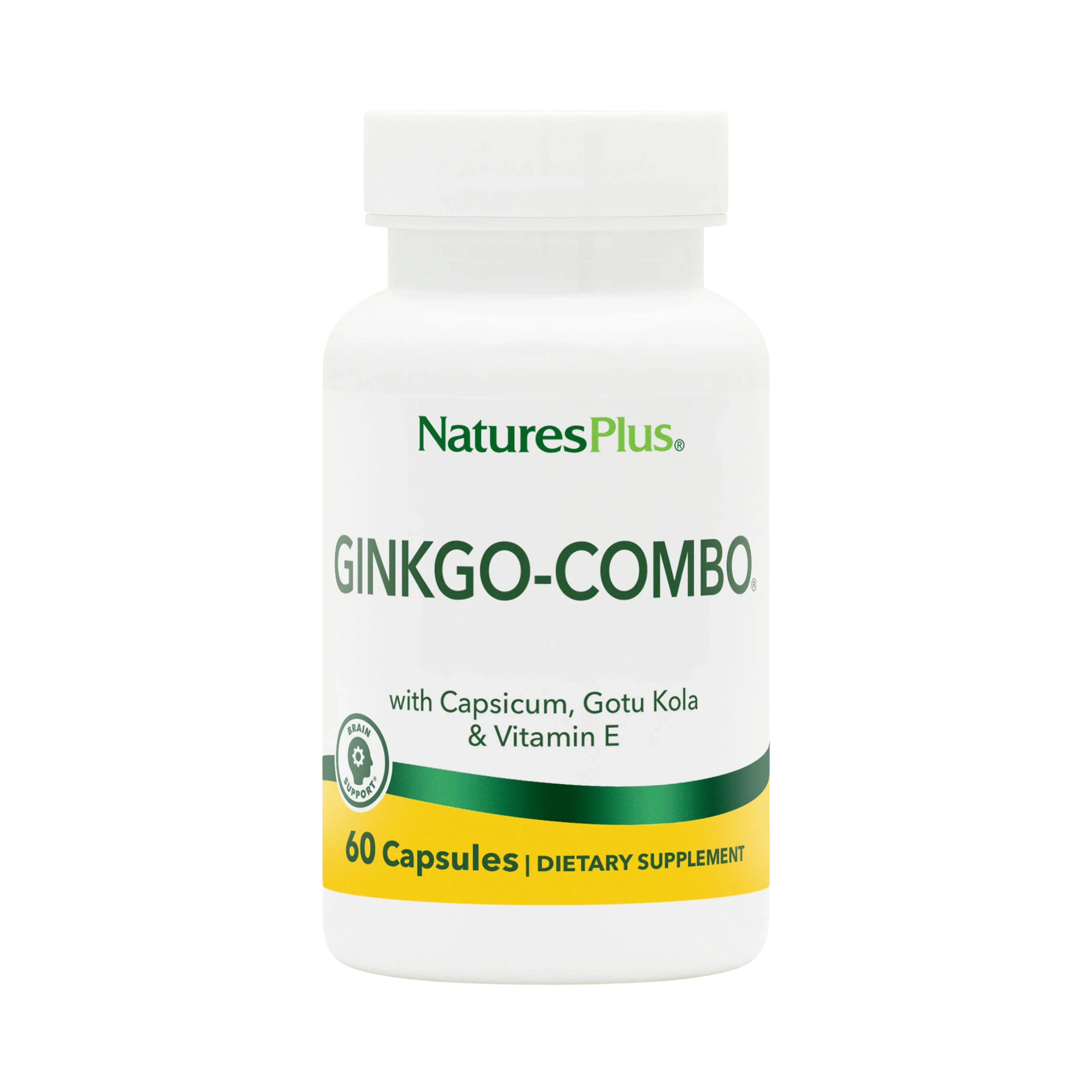 NaturesPlus, Ginkgo-Combo, 60 Veg Capsules