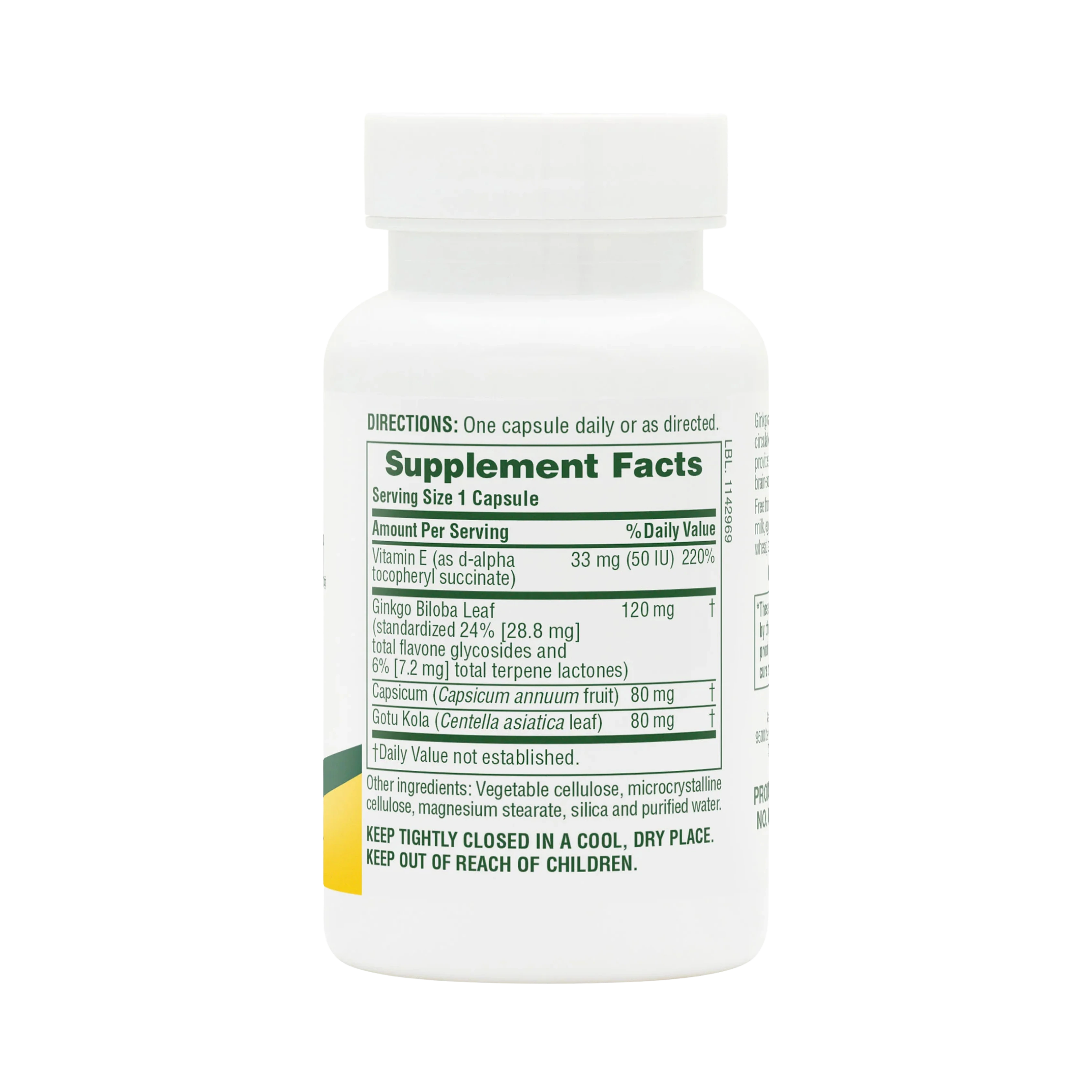 NaturesPlus, Ginkgo-Combo, 60 Veg Capsules