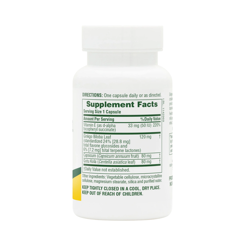 NaturesPlus, Ginkgo-Combo, 60 Veg Capsules