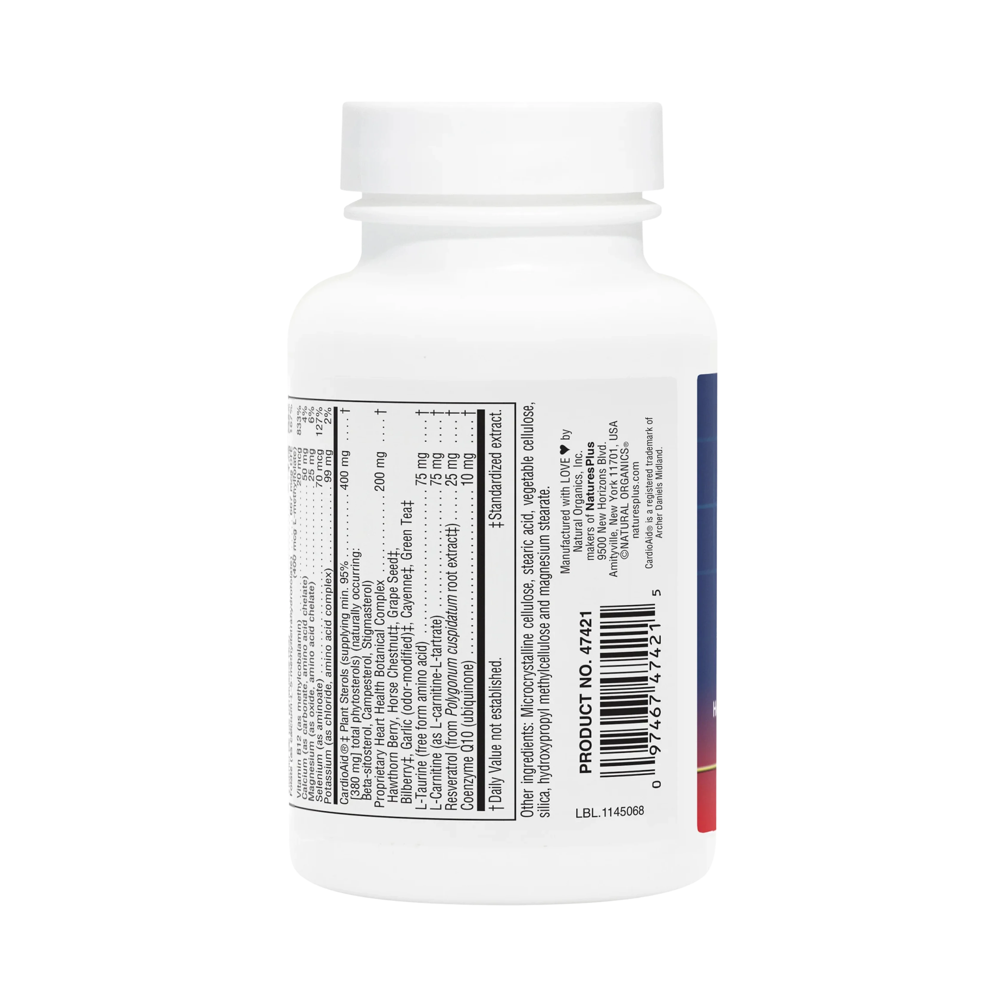 NaturesPlus, HeartBeat, Cardiovascular Support, 90 Heart-Shaped Tablets