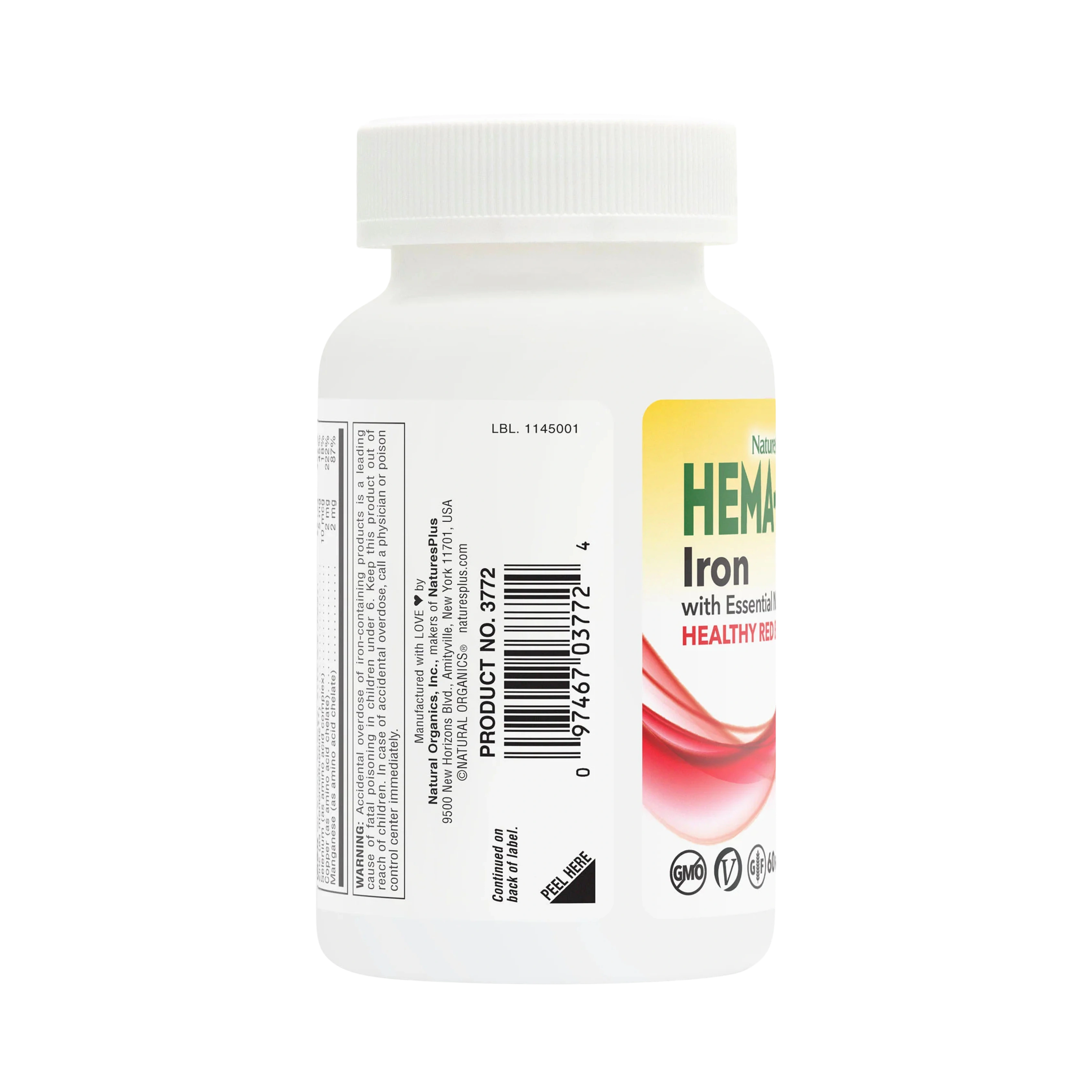 NaturesPlus, Hema-Plex, 60 Fast-Acting Capsules