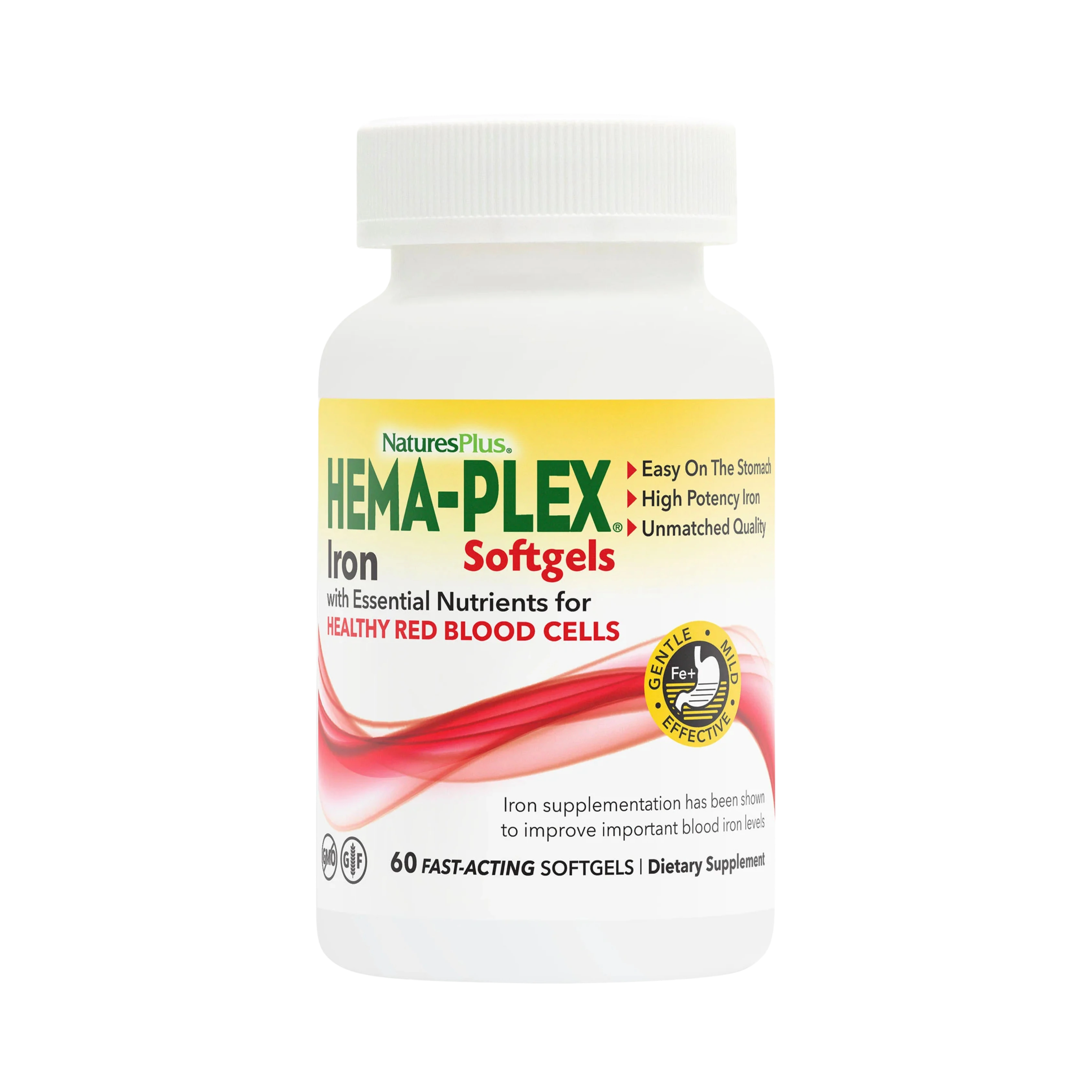 NaturesPlus, Hema-Plex, 60 Fast-Acting Softgels