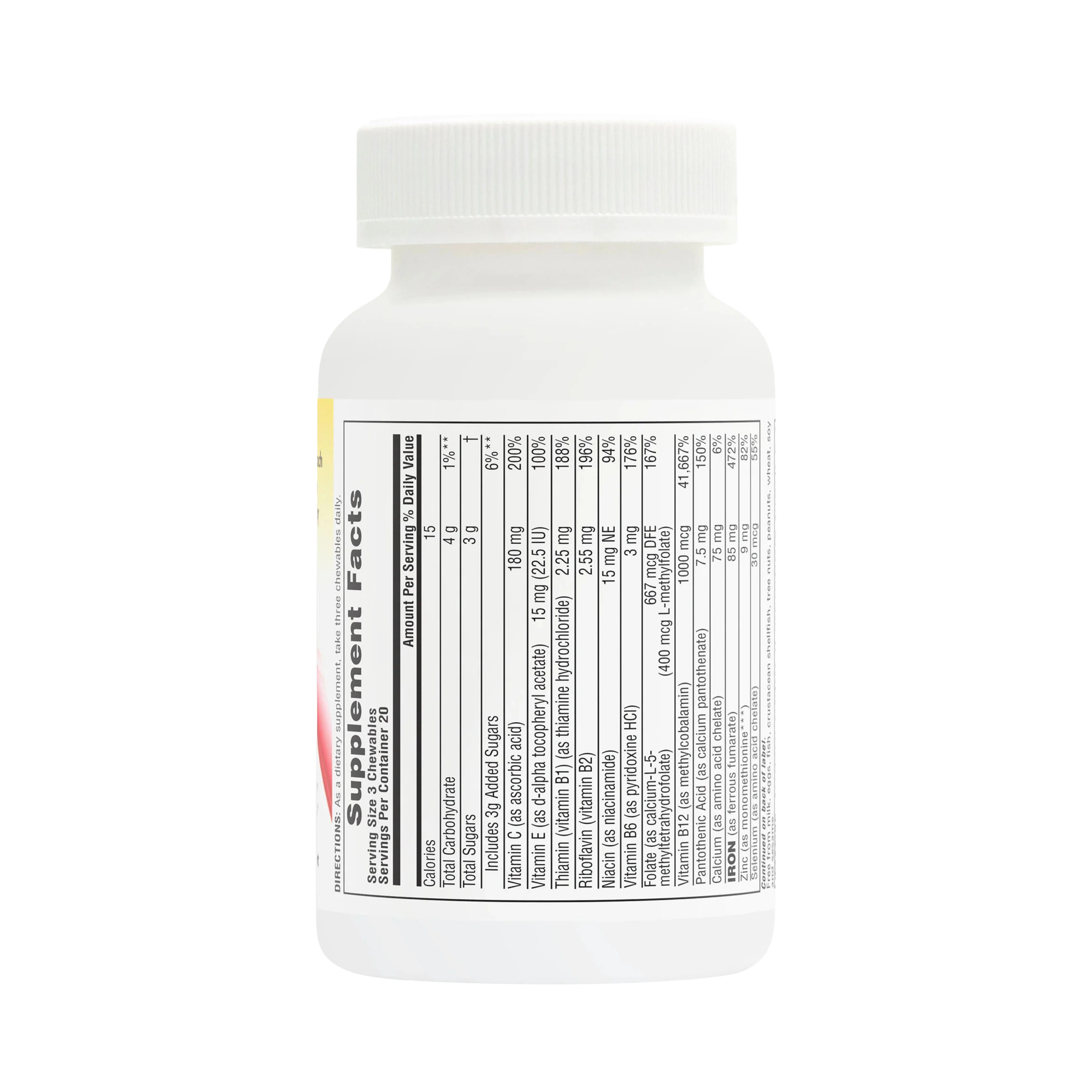 NaturesPlus, Hema-Plex Iron Chewables, Mixed Berry, 60 Chewable Tablets
