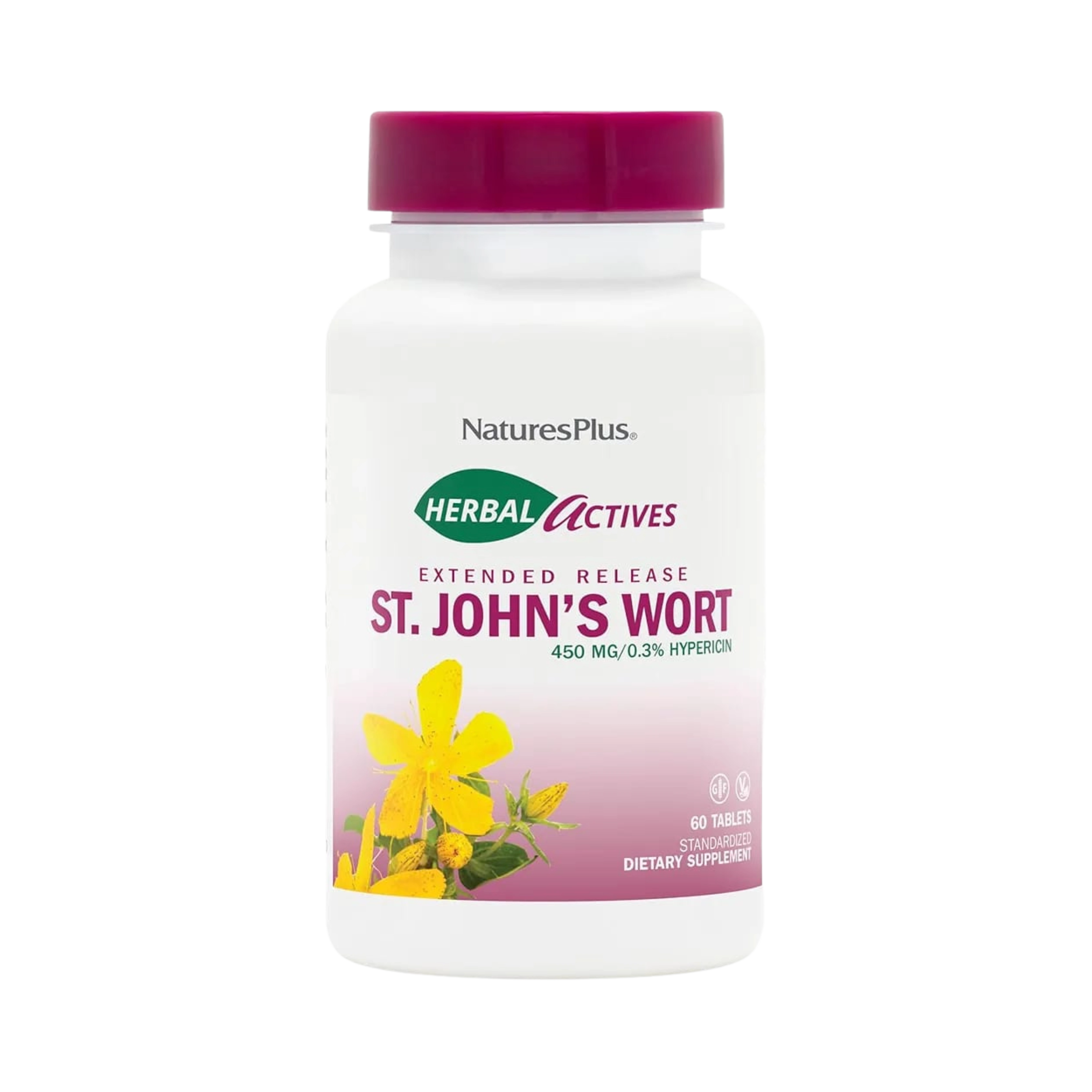 NaturesPlus, Herbal Actives NutriZAC Mood Food, 90 Tablets