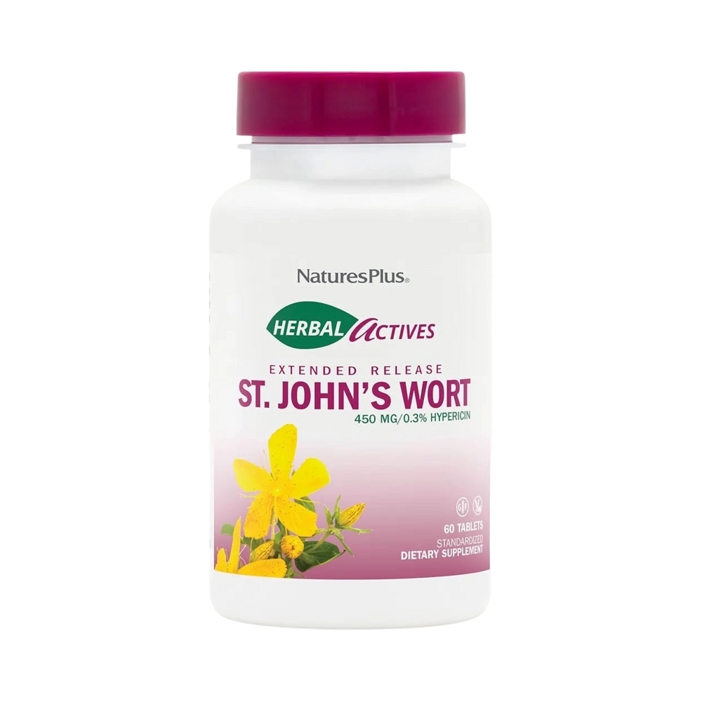 NaturesPlus, Herbal Actives NutriZAC Mood Food, 90 Tablets